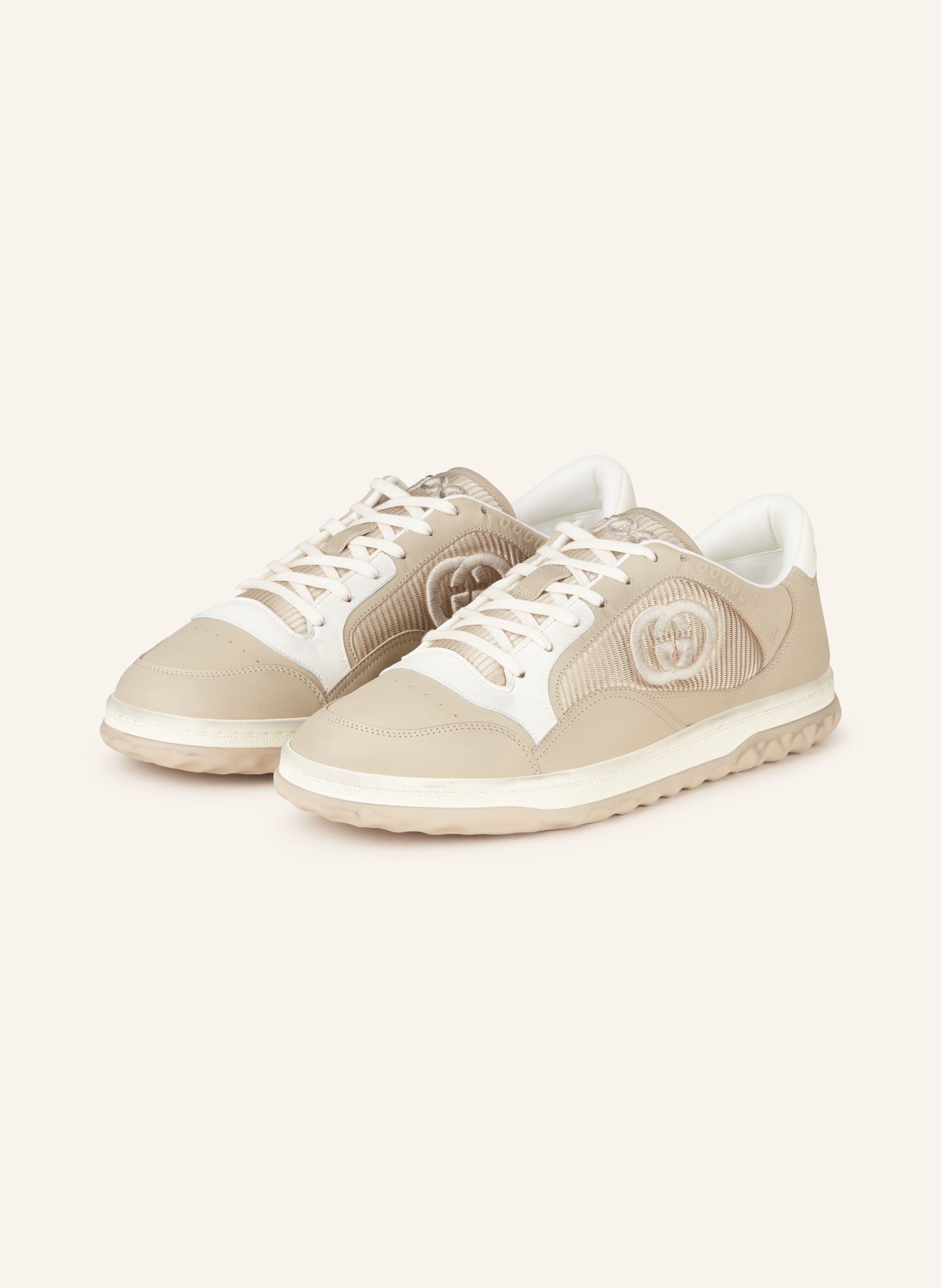 GUCCI Sneakersy MAC80, Kolor: 9555 OAT MEL (Obrazek 1)