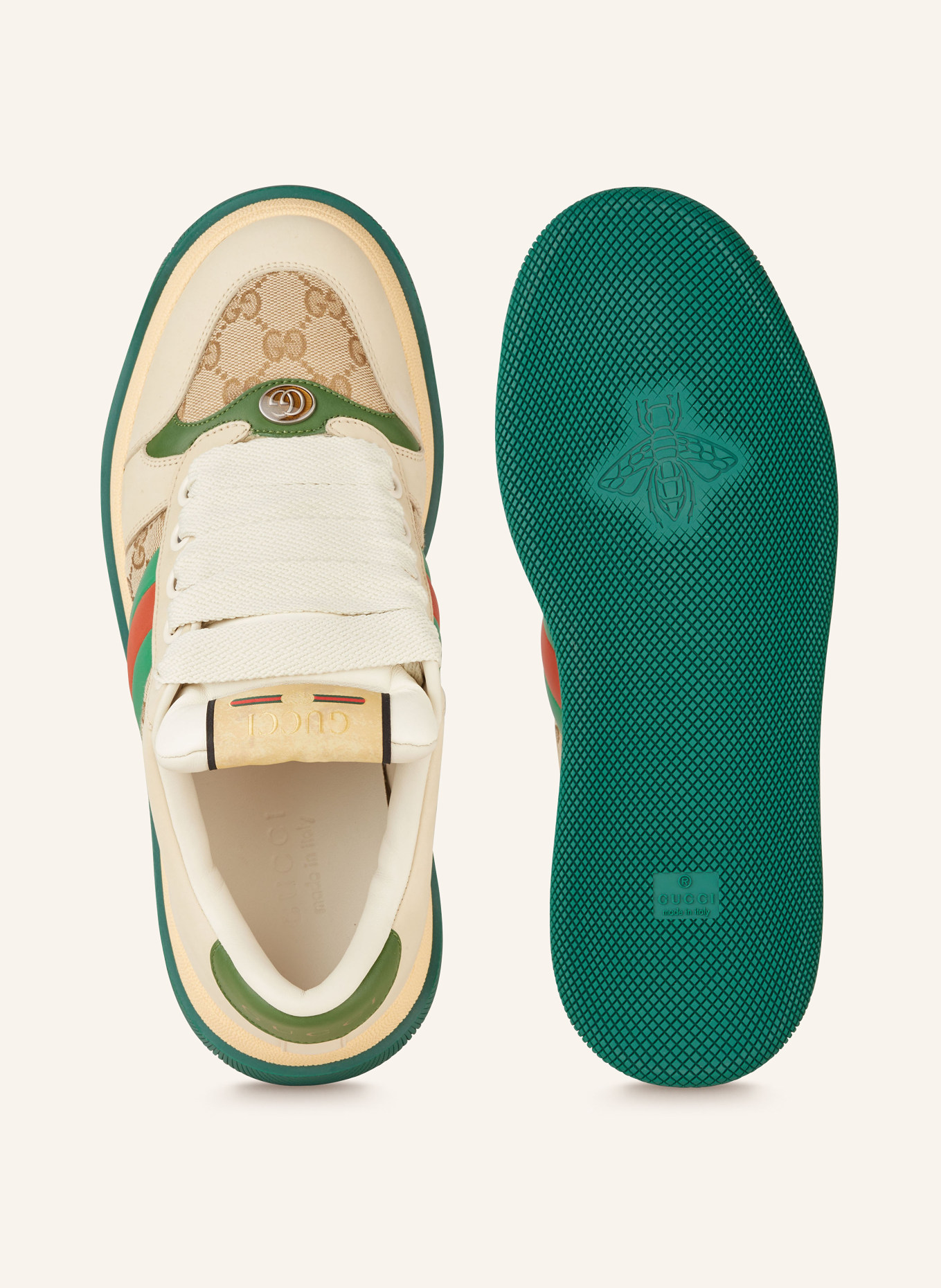 GUCCI Sneakersy SCREENER, Kolor: 9554 DU.M (Obrazek 5)