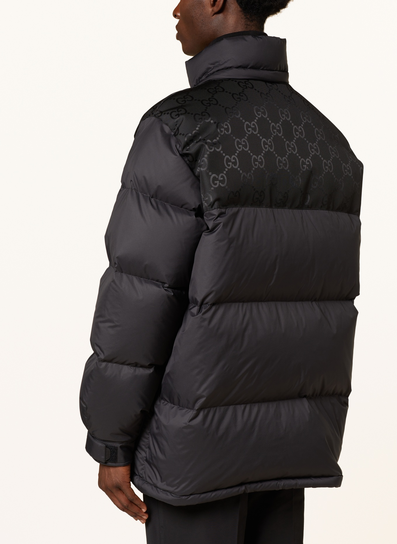 GUCCI Péřová bunda s odnímatelnou kapucí, Barva: ČERNÁ (Obrázek 6)