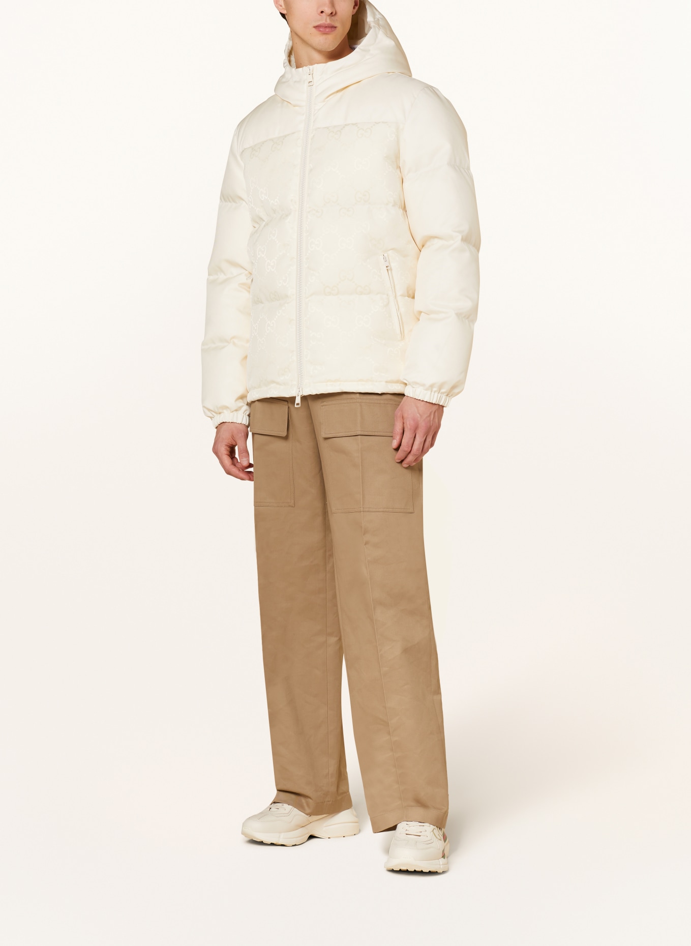 GUCCI Down jacket, Color: WHITE (Image 2)