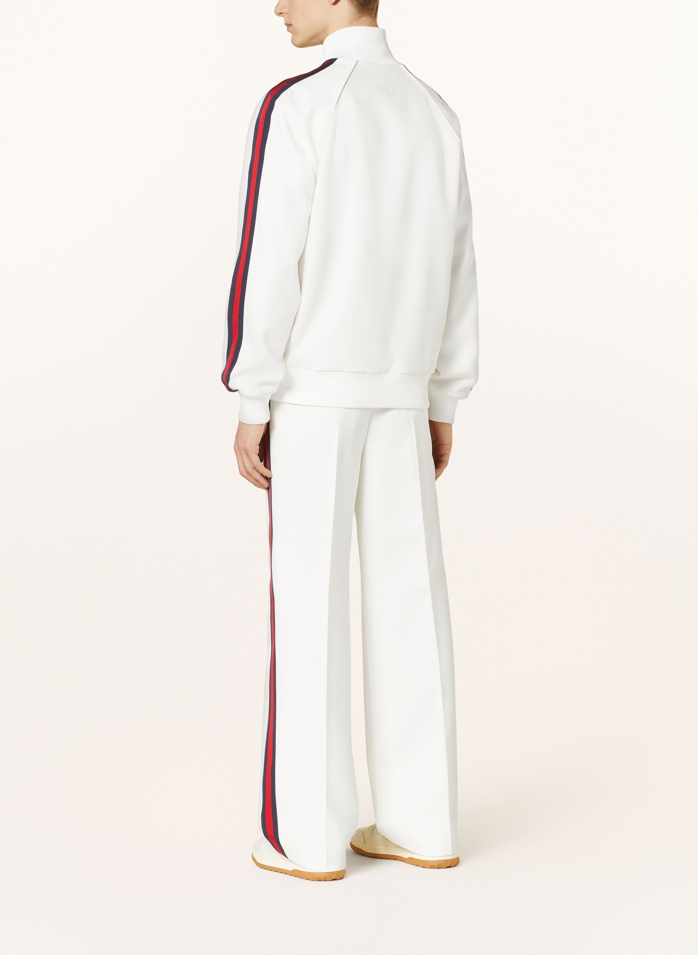 GUCCI Track pants with tuxedo stripes, Color: WHITE (Image 3)