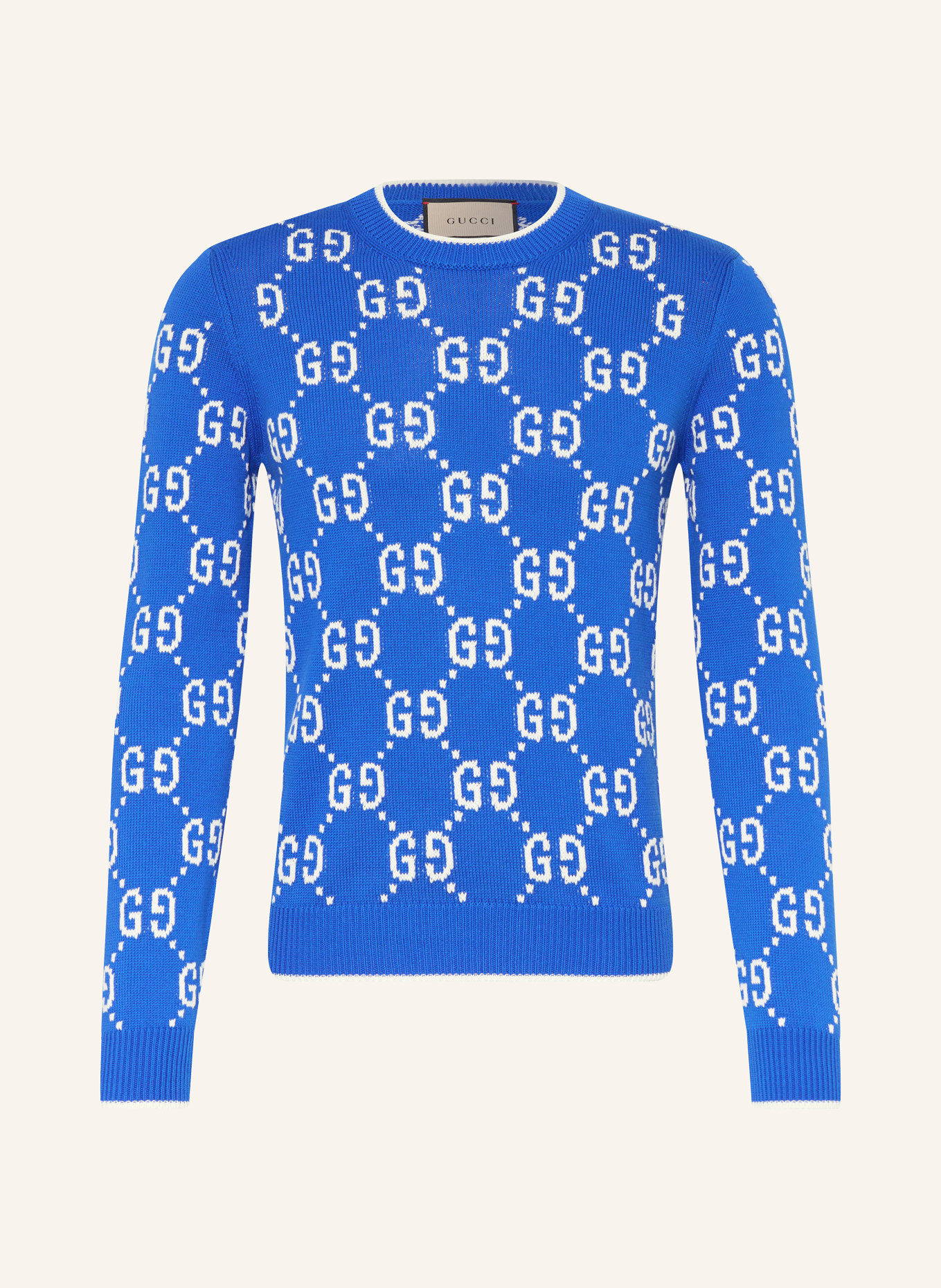 GUCCI Sweater, Color: BLUE/ WHITE (Image 1)
