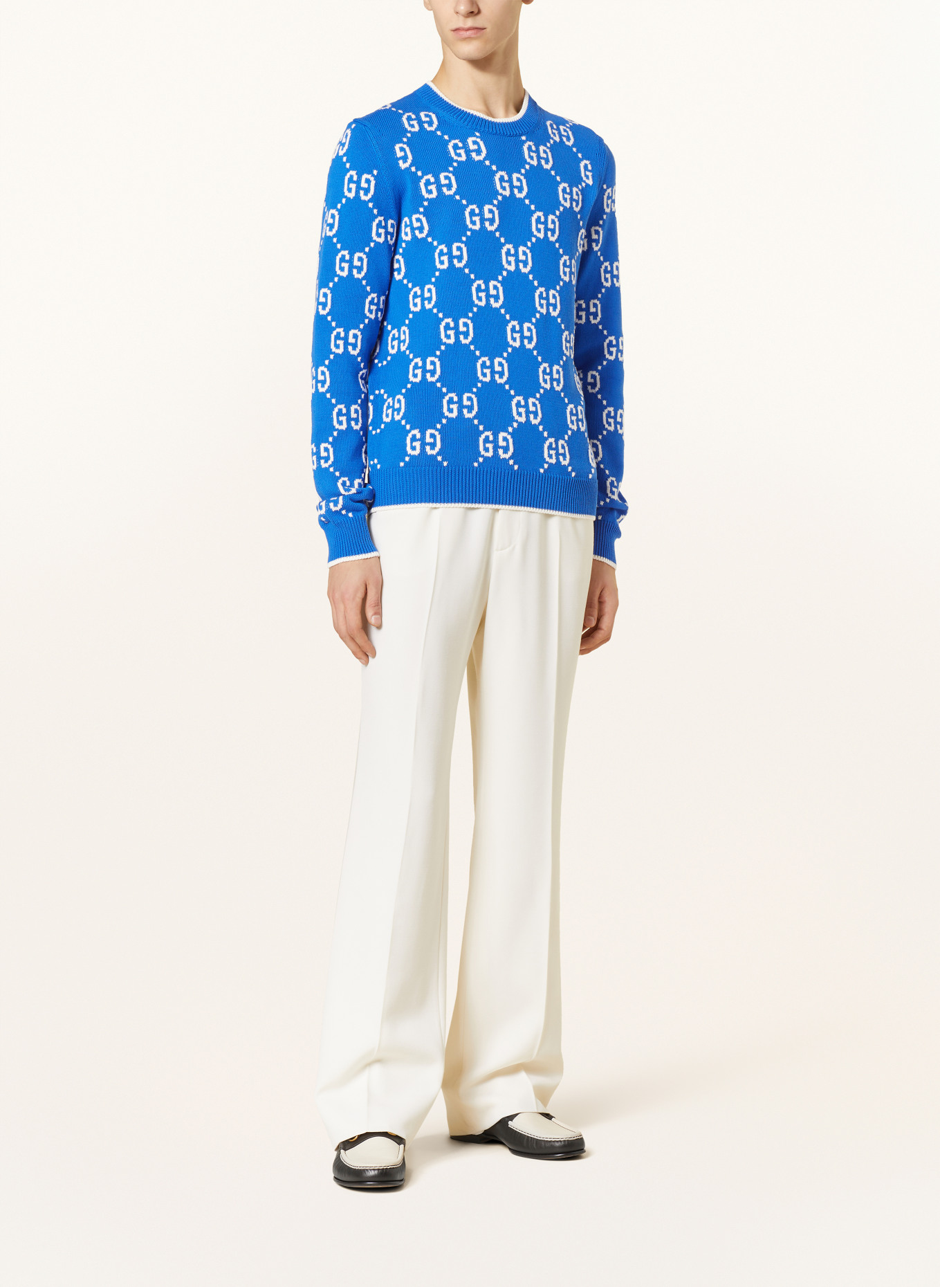 GUCCI Sweater, Color: BLUE/ WHITE (Image 2)