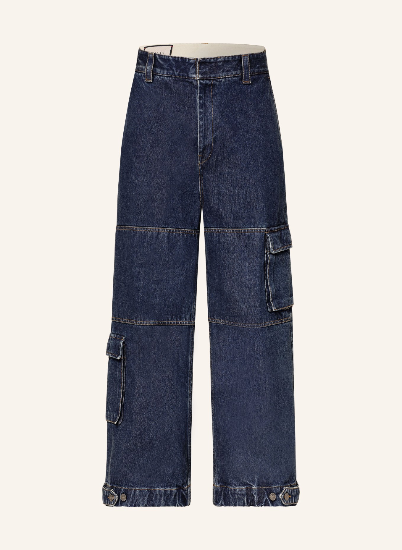 GUCCI Cargo jeans regular fit, Color: 4447 BLUE (Image 1)