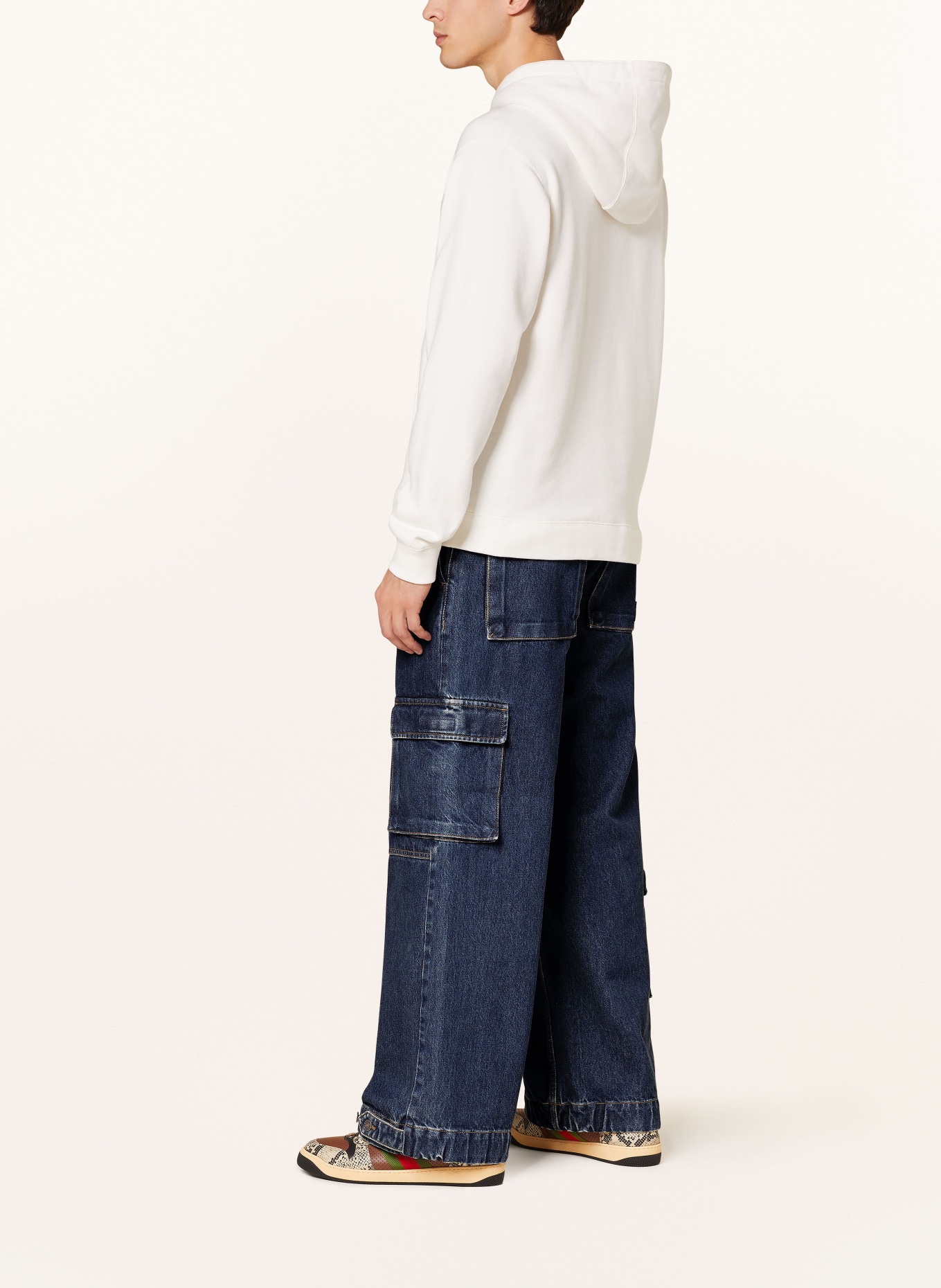 GUCCI Cargo jeans regular fit, Color: 4447 BLUE (Image 4)