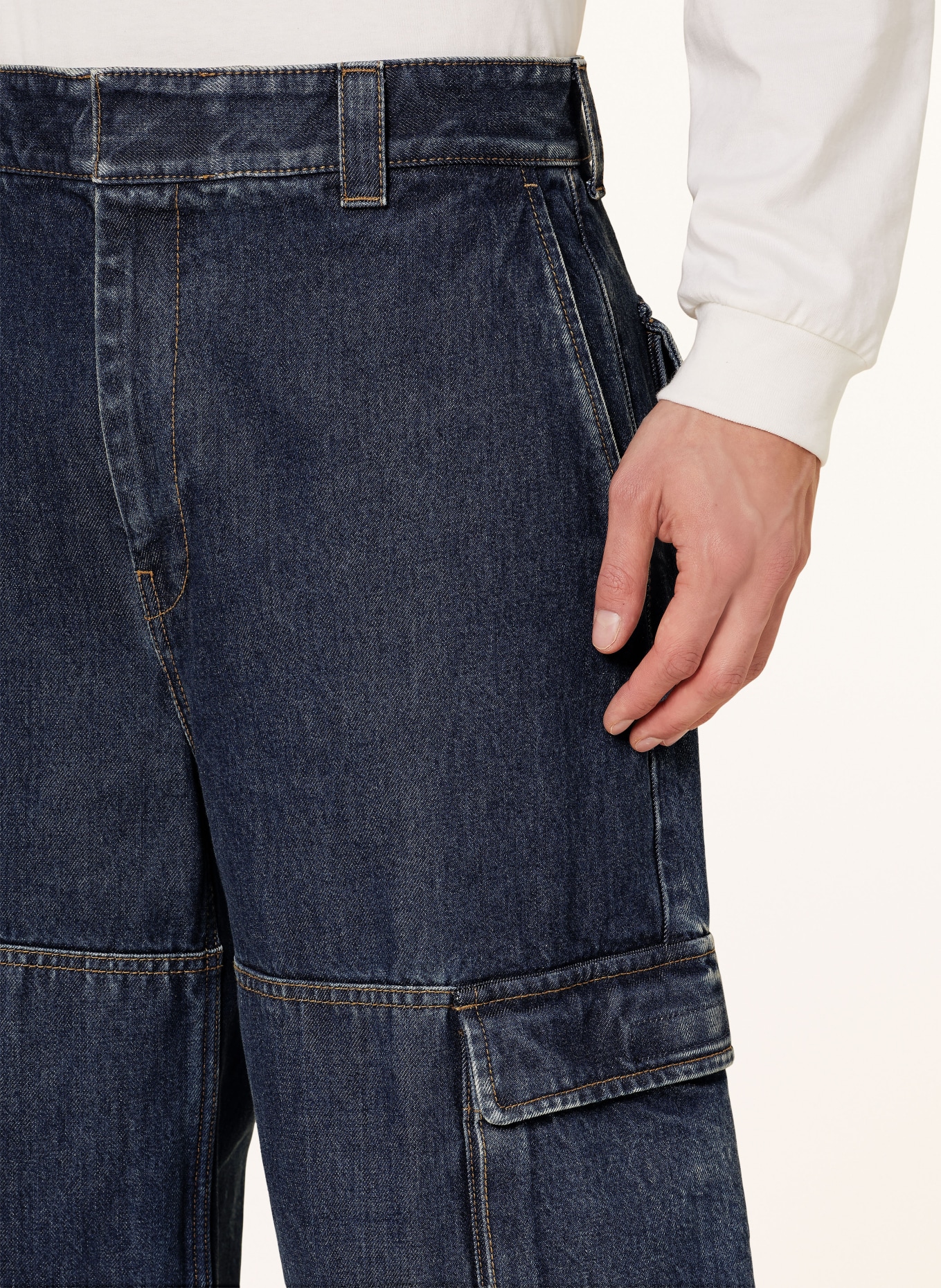 GUCCI Cargo jeans regular fit, Color: 4447 BLUE (Image 5)