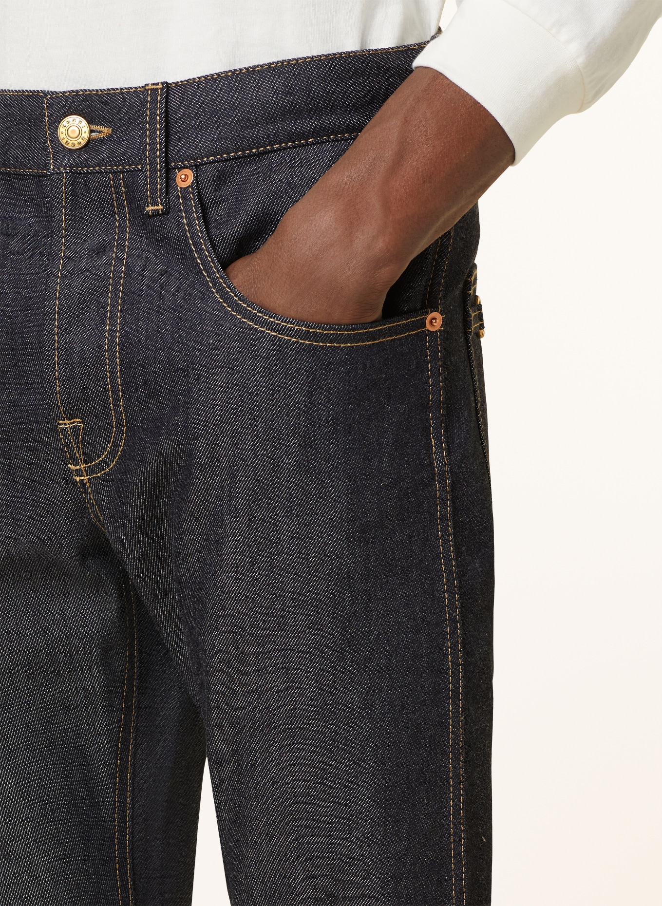 GUCCI Jeans Slim Fit, Farbe: 4759 DARK BLUE (Bild 5)