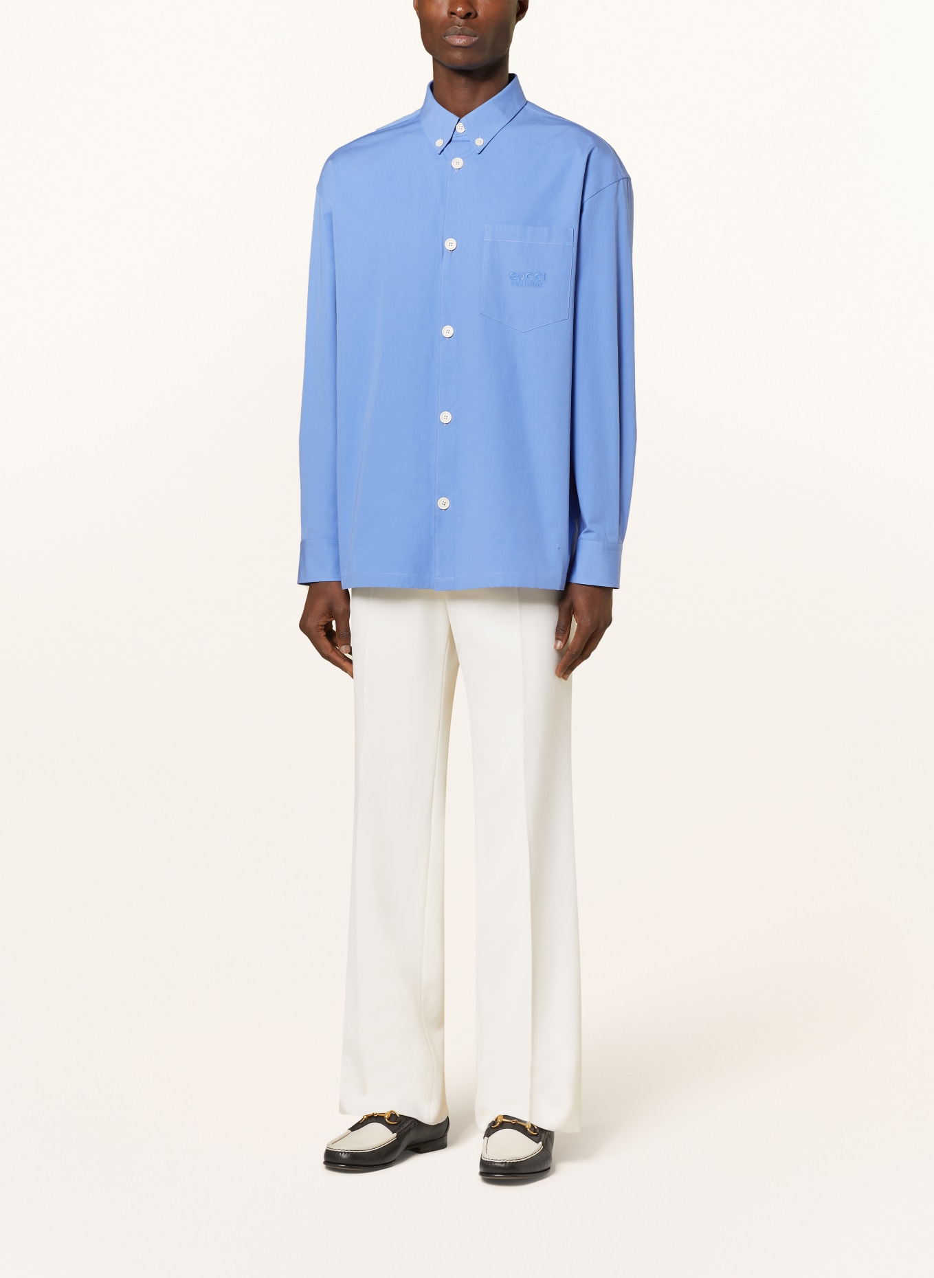 GUCCI Shirt comfort fit, Color: LIGHT BLUE (Image 2)