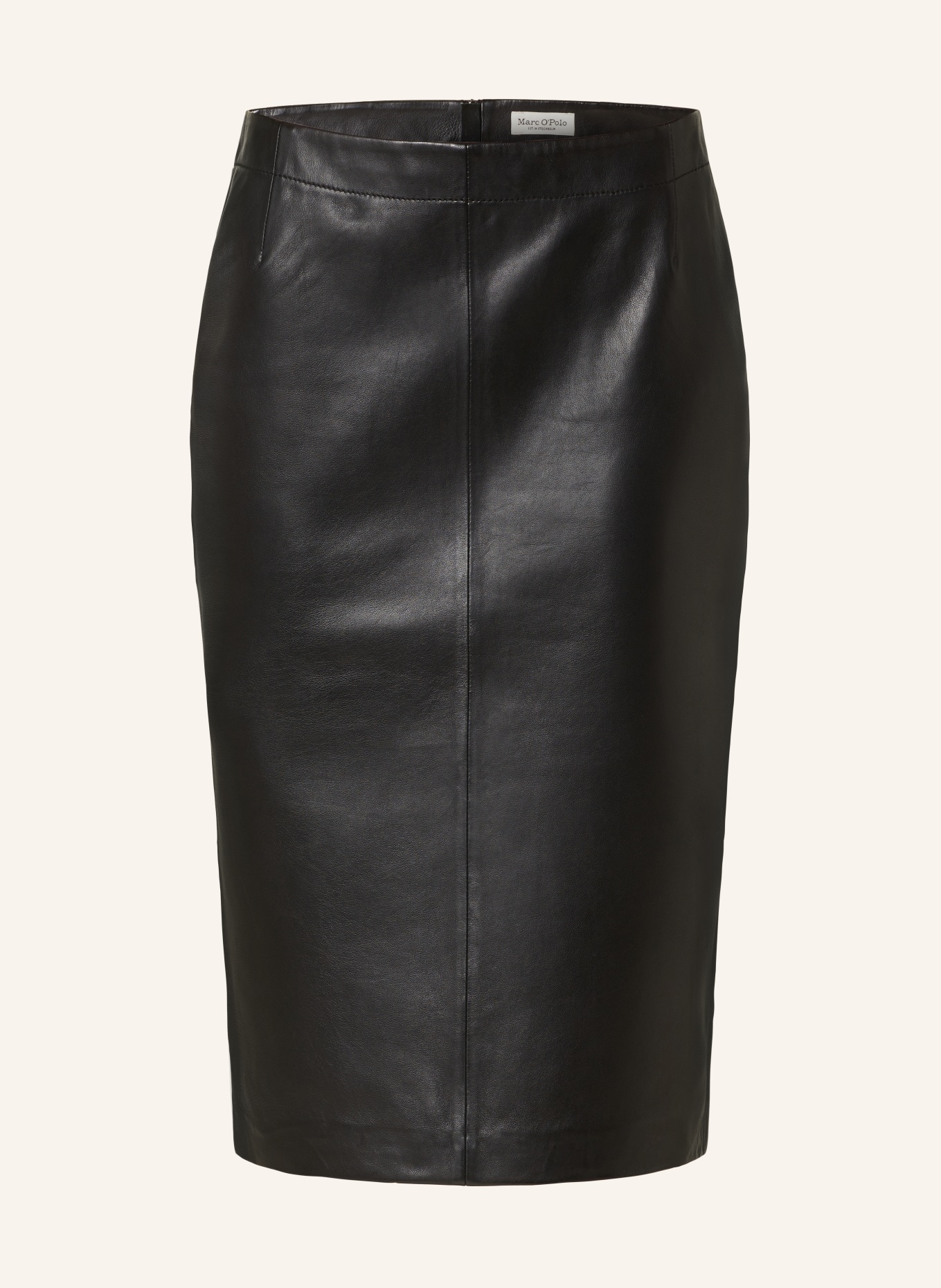 Marc O'Polo Leather skirt, Color: BLACK (Image 1)