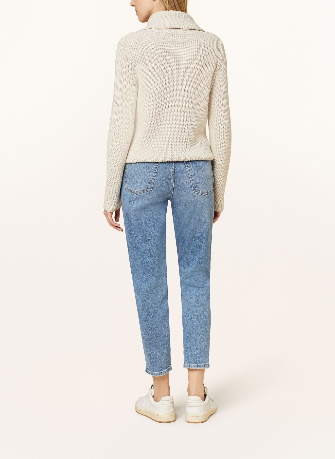 Marc O'Polo 7/8 jeans MALA, Color: 037 Mid authentic wash with grindi (Image 3)