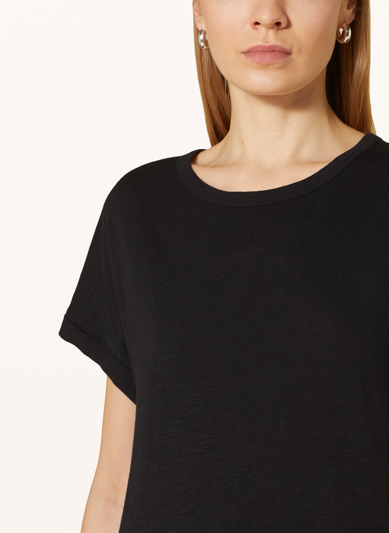 Marc O'Polo T-shirt, Color: BLACK (Image 4)