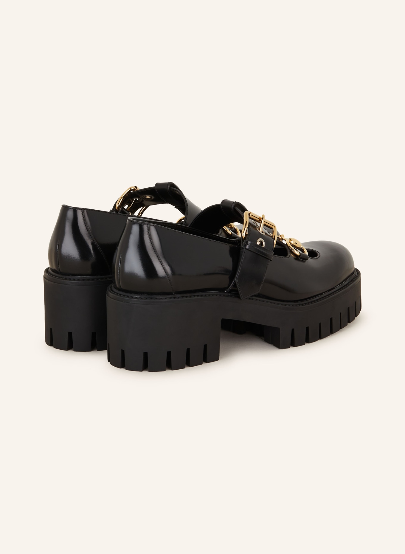 GUCCI Platform loafers, Color: 1000 NERO (Image 2)
