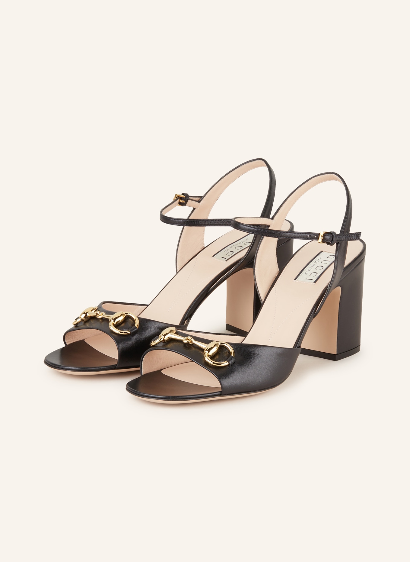 GUCCI Sandals MALAGA KID, Color: BLACK (Image 1)