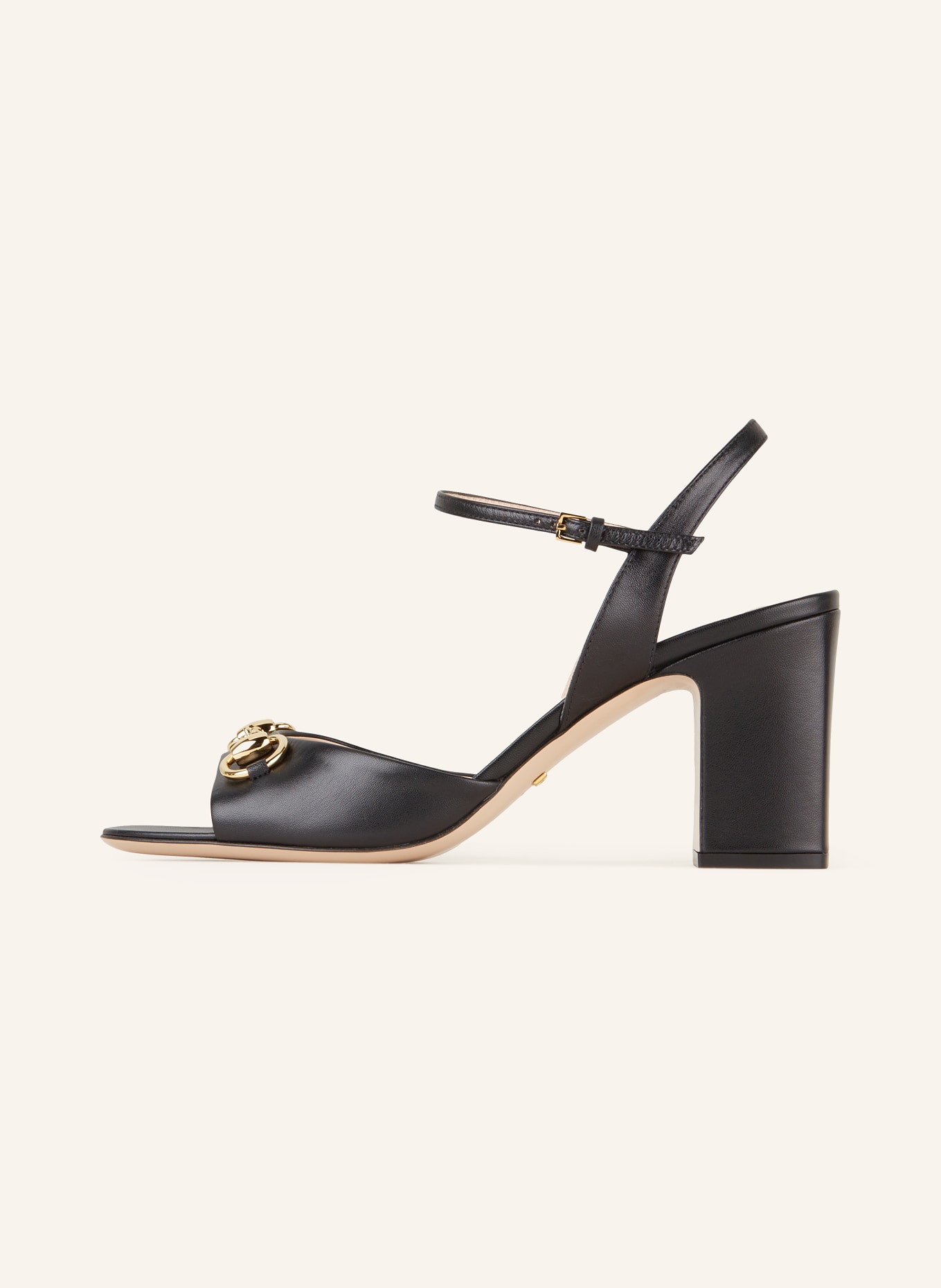 GUCCI Sandals MALAGA KID, Color: BLACK (Image 4)