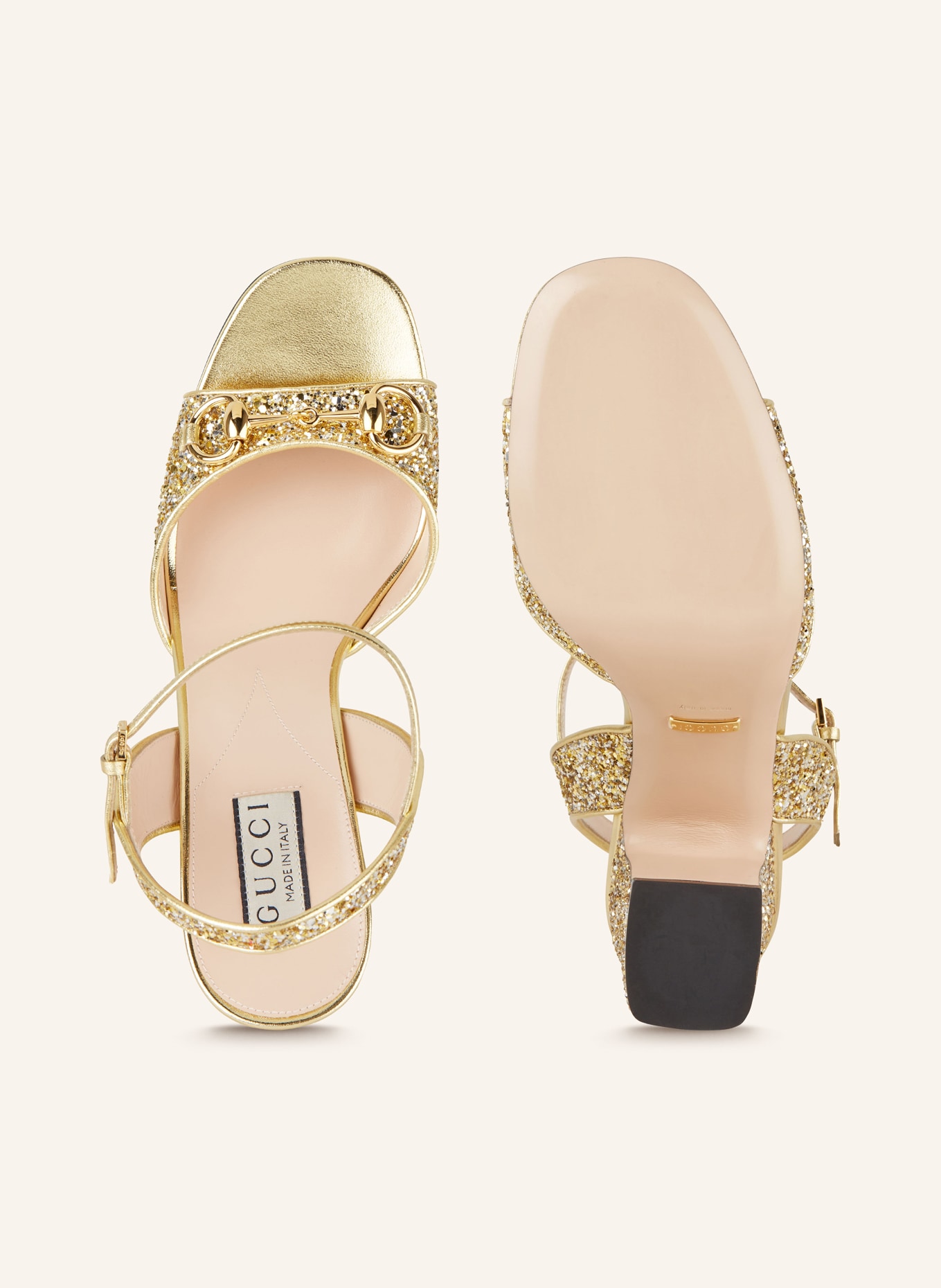 GUCCI Sandals, Color: 8053 WHITE GOLD/PLATINO (Image 5)