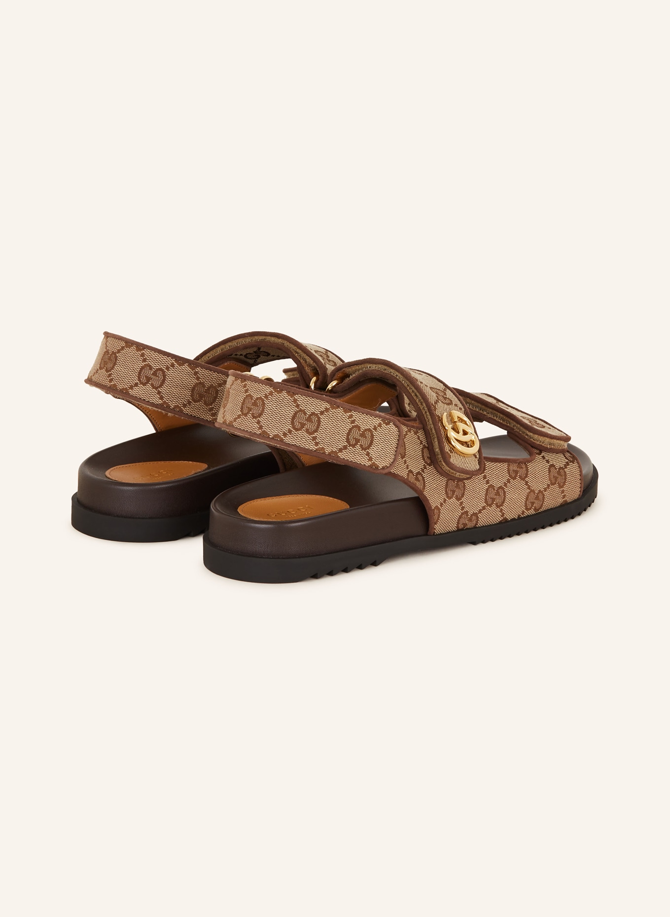 GUCCI Sandals, Color: 9755 BEI-EBONY/NEW ACERO (Image 2)