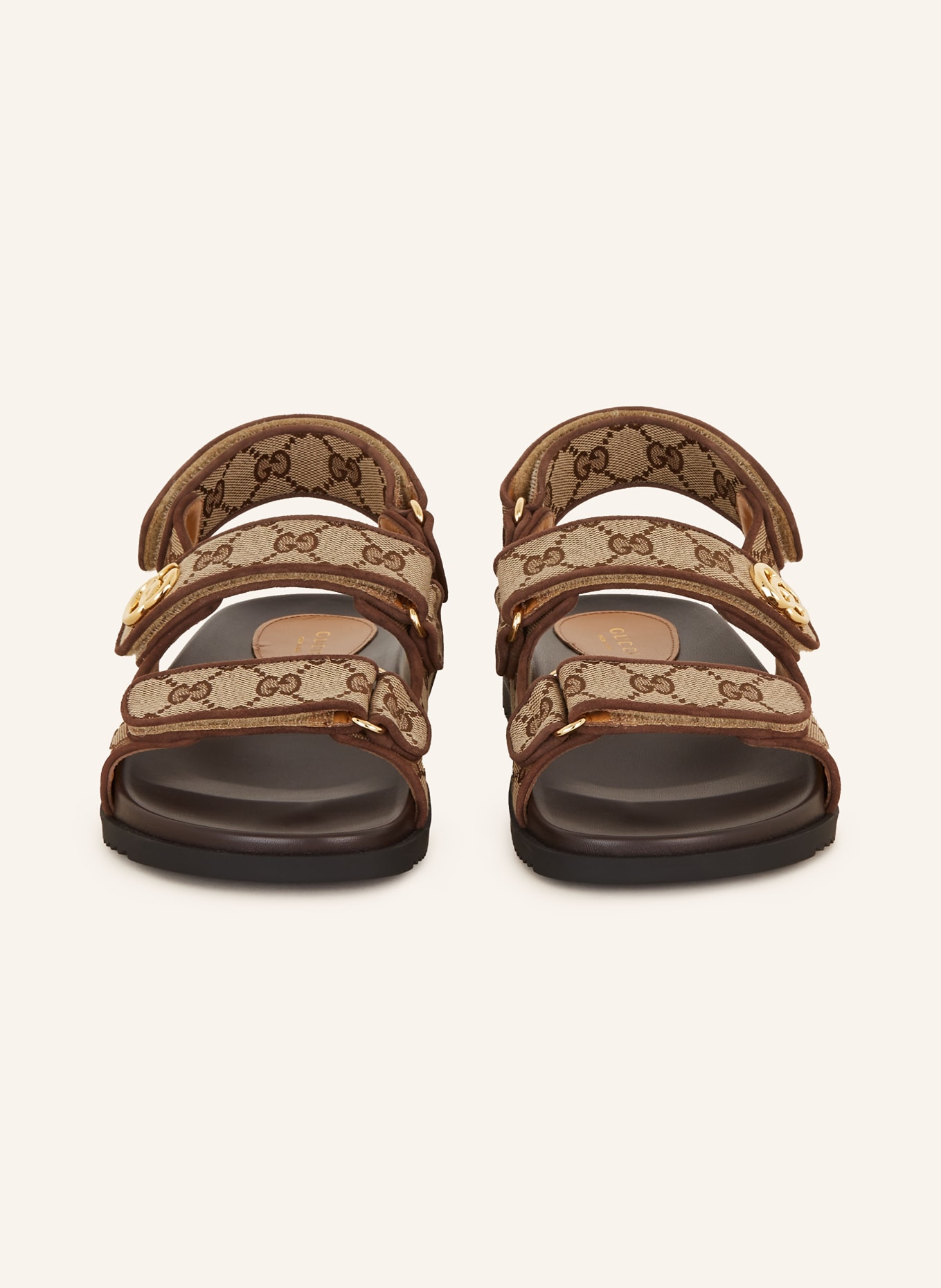 GUCCI Sandals, Color: 9755 BEI-EBONY/NEW ACERO (Image 3)