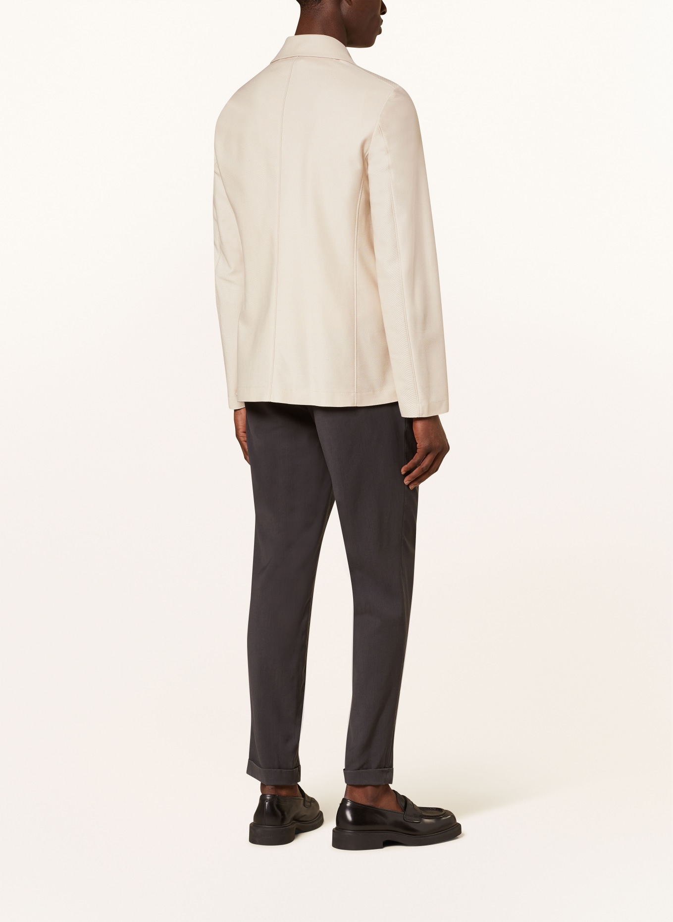 HARRIS WHARF LONDON Tailored jacket slim fit, Color: YH04 chalk (Image 3)