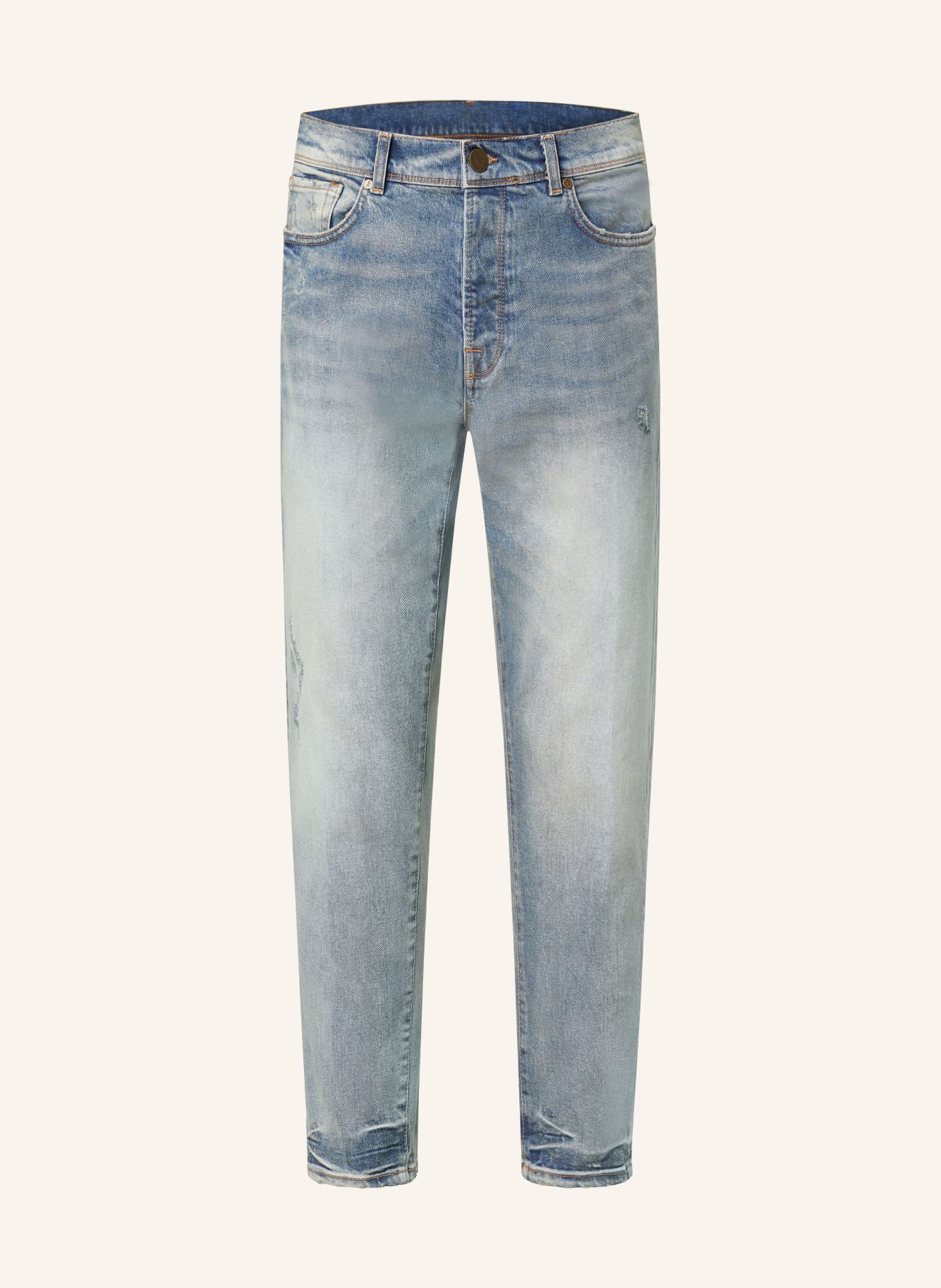 GOLDGARN DENIM Jeans RHEINAU relaxed cropped fit, Color: 1010 Vintageblue (Image 1)