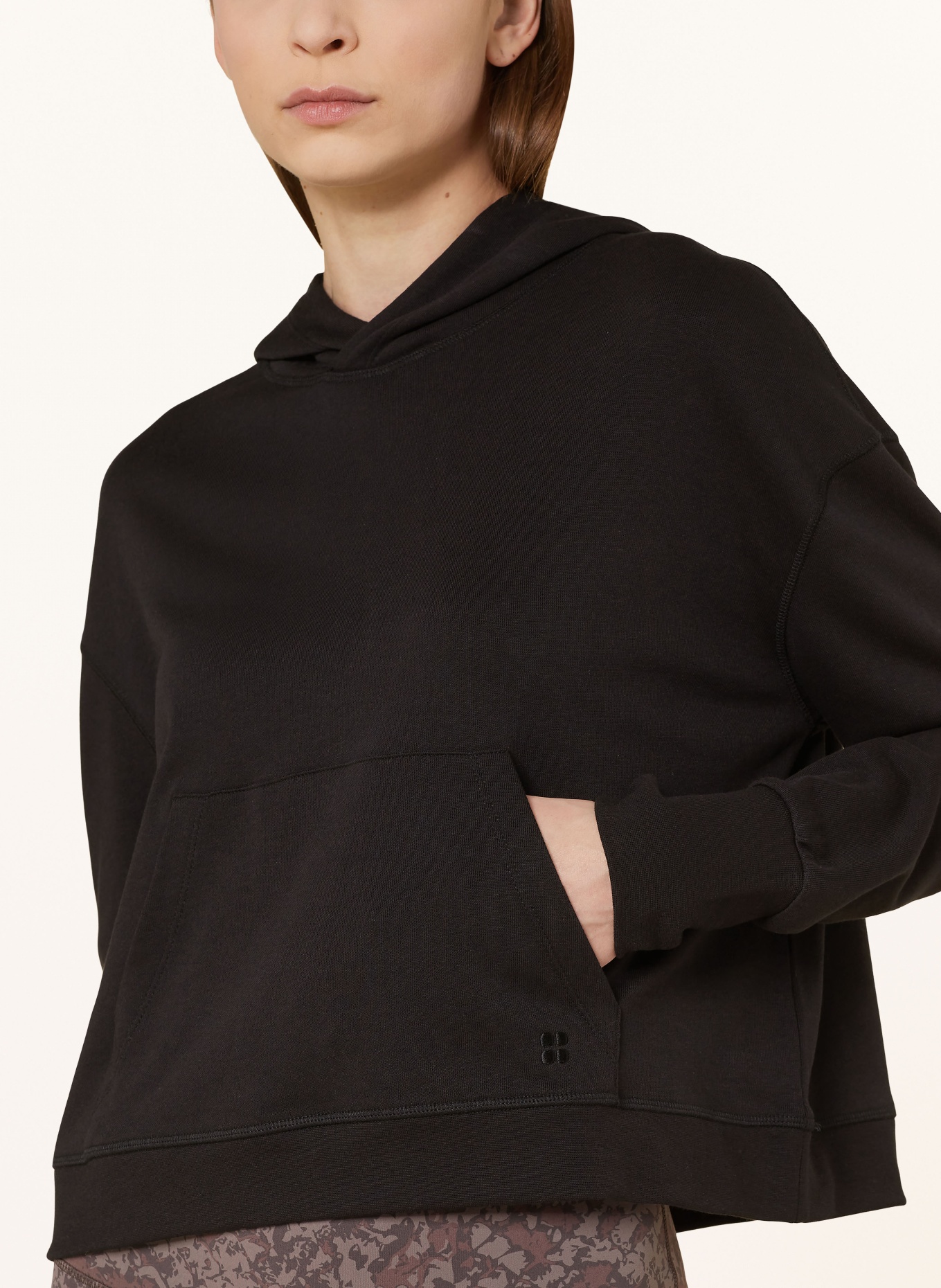 Sweaty Betty Hoodie AFTER CLASS, Color: BLACK (Image 6)
