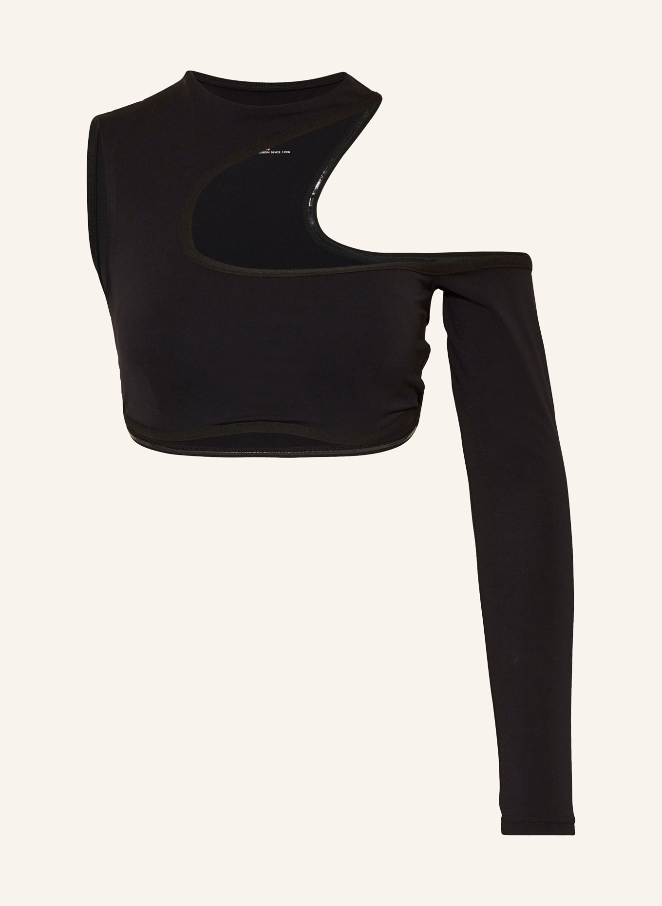 Sweaty Betty Cropped-Top: SCHWARZ