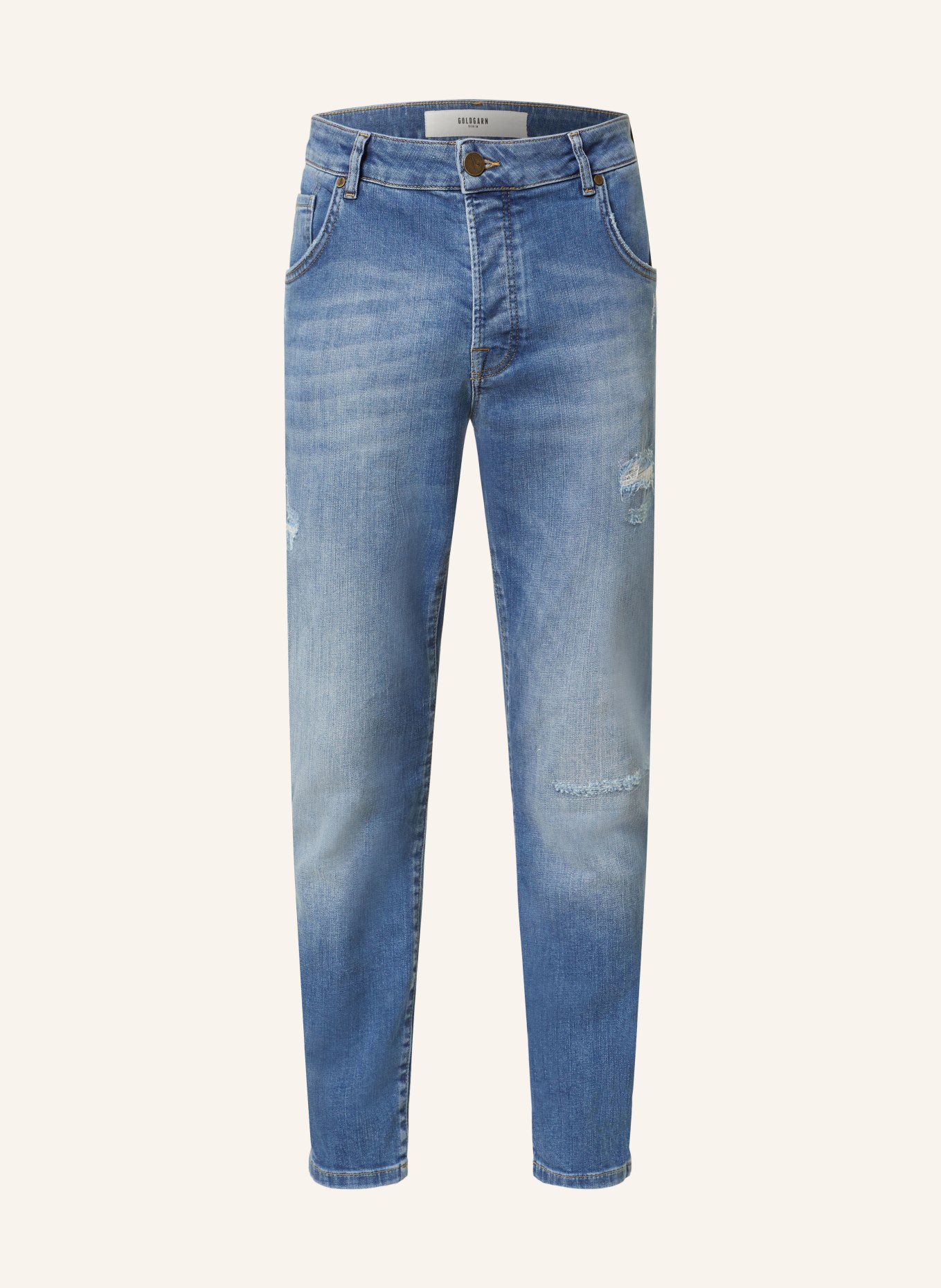 GOLDGARN DENIM Jeans NECKARAU Twisted Fit, Farbe: 1070 LIGHTBLUE (Bild 1)