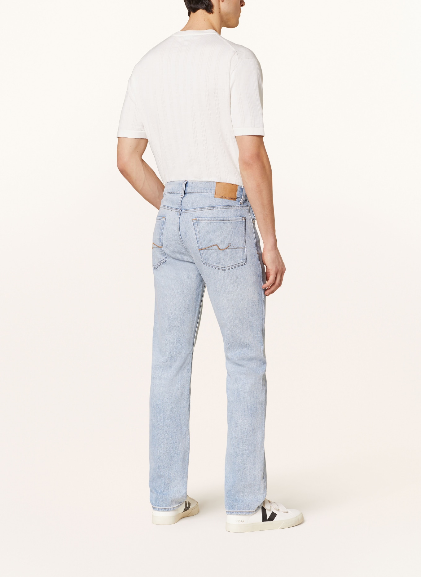 7 for all mankind Jeans SLIMMY slim straight fit, Color: LIGHT BLUE (Image 3)