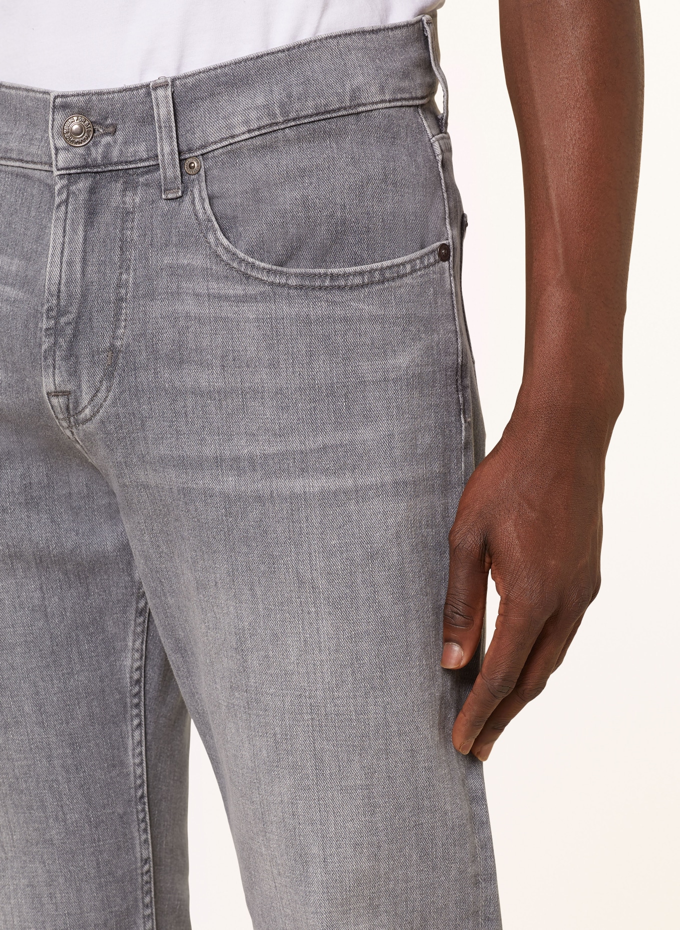 7 for all mankind Jeans Modern Slim Fit, Farbe: GREY (Bild 5)