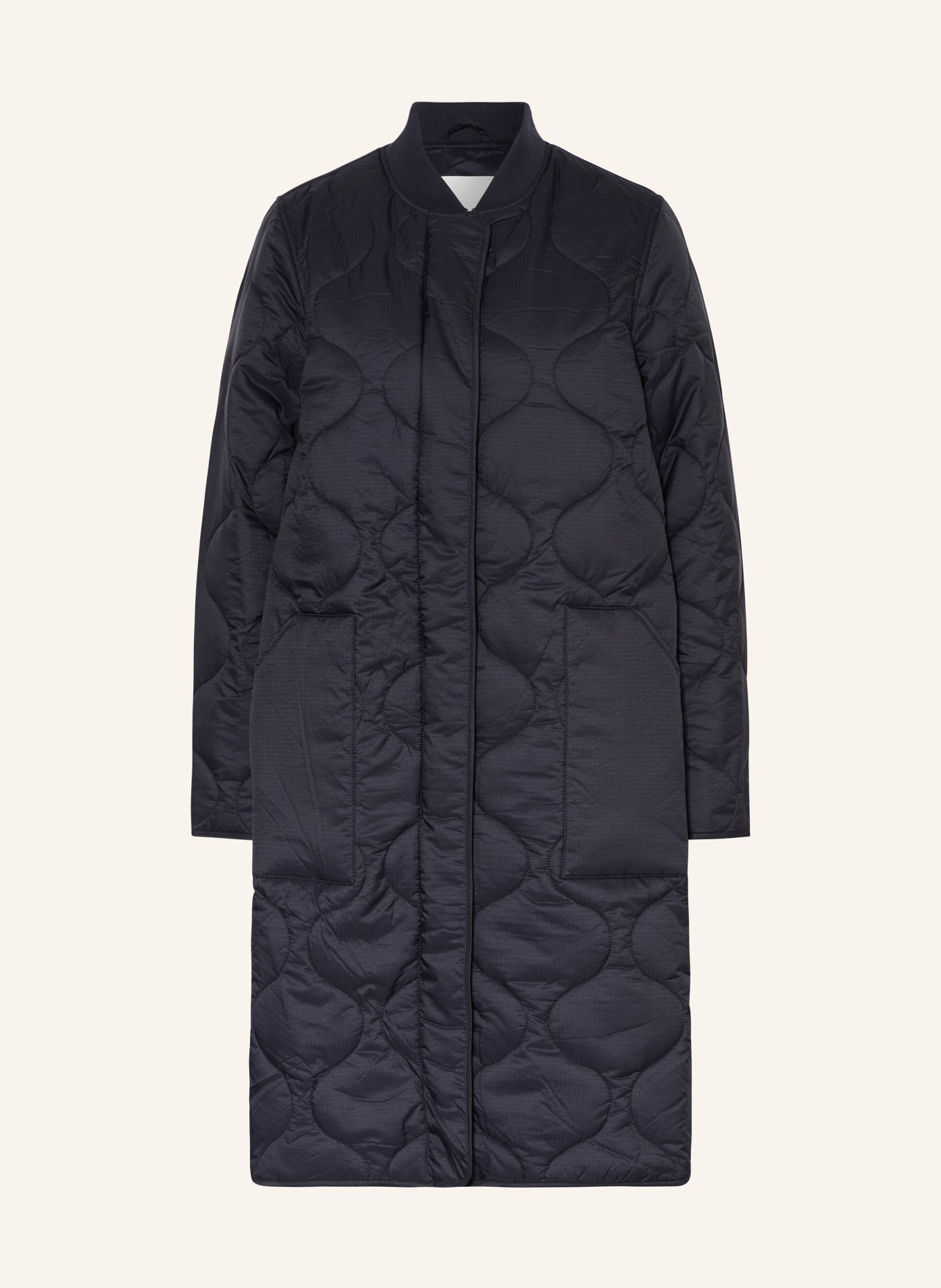 CLOSED Quilted coat, Color: DARK BLUE (Image 1)