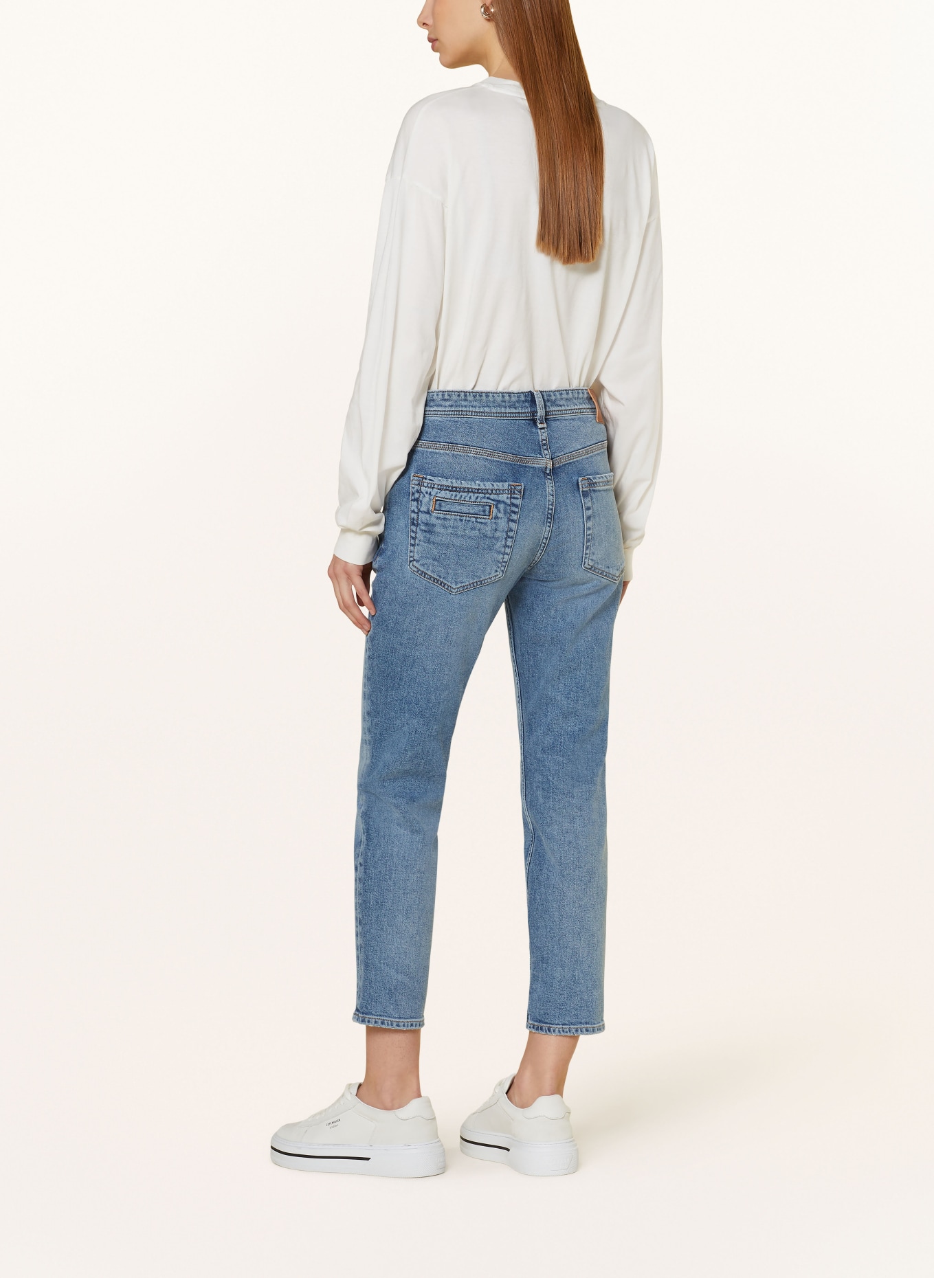 Marc O'Polo 7/8 jeans THEDA, Color: 041 Sustainable clean blue wash (Image 3)