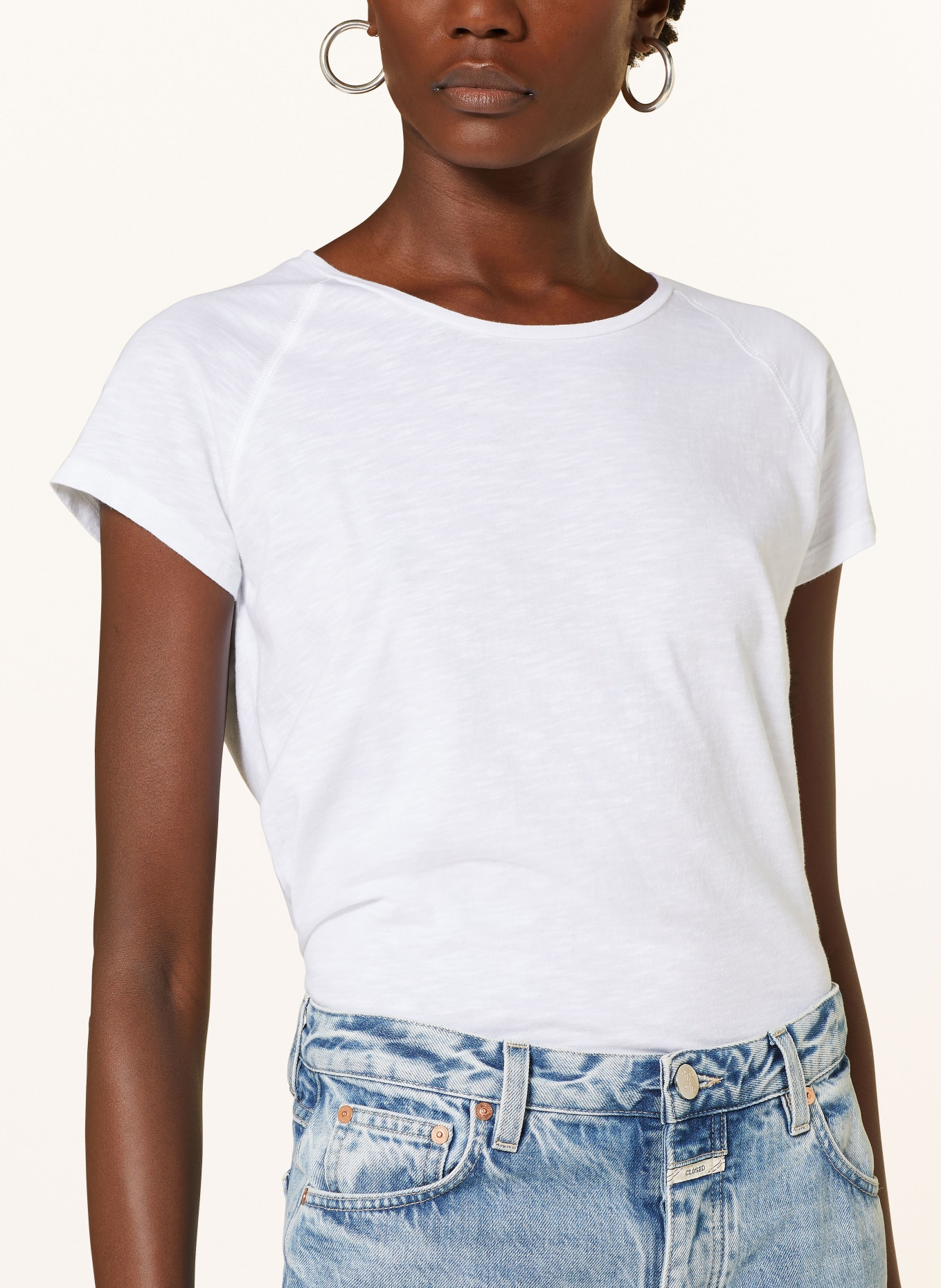 CLOSED T-Shirt, Farbe: WEISS (Bild 4)