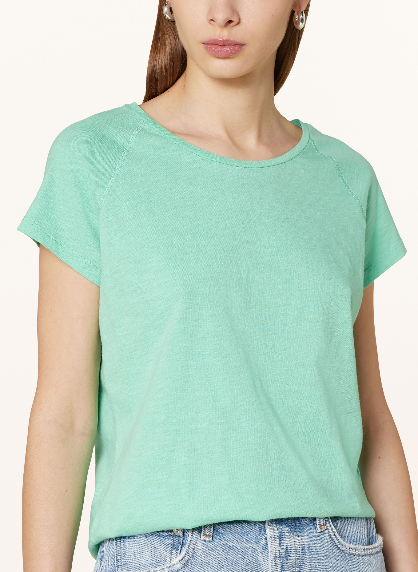 CLOSED T-shirt, Color: GREEN (Image 4)