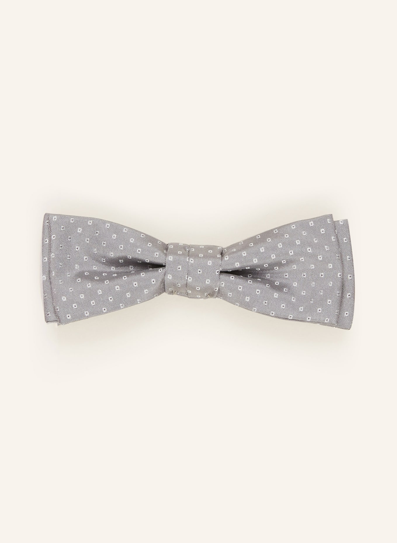 BOSS Set: Bow tie and pocket square with silk, Color: TAUPE (Image 2)