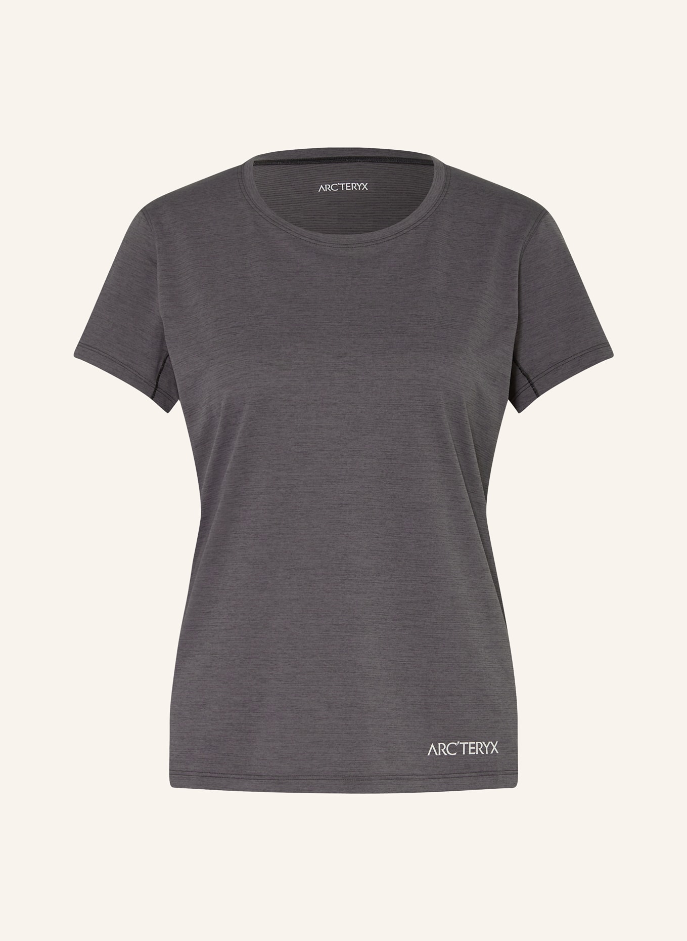 ARC'TERYX T-shirt TAEMA ARC‘BIRD, Kolor: CZIEMNOSZARY/ JASNOCZARY (Obrazek 1)