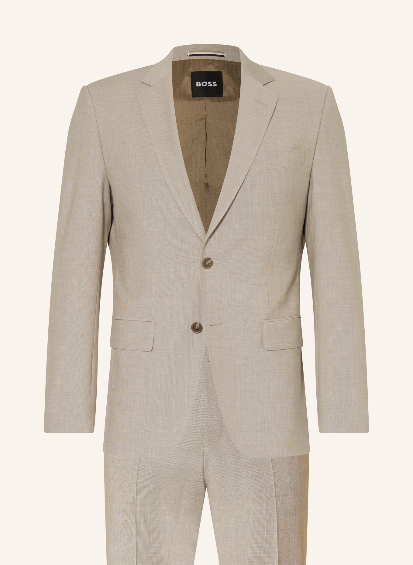 BOSS Suit HUGE slim fit, Color: 260 MEDIUM BEIGE (Image 1)
