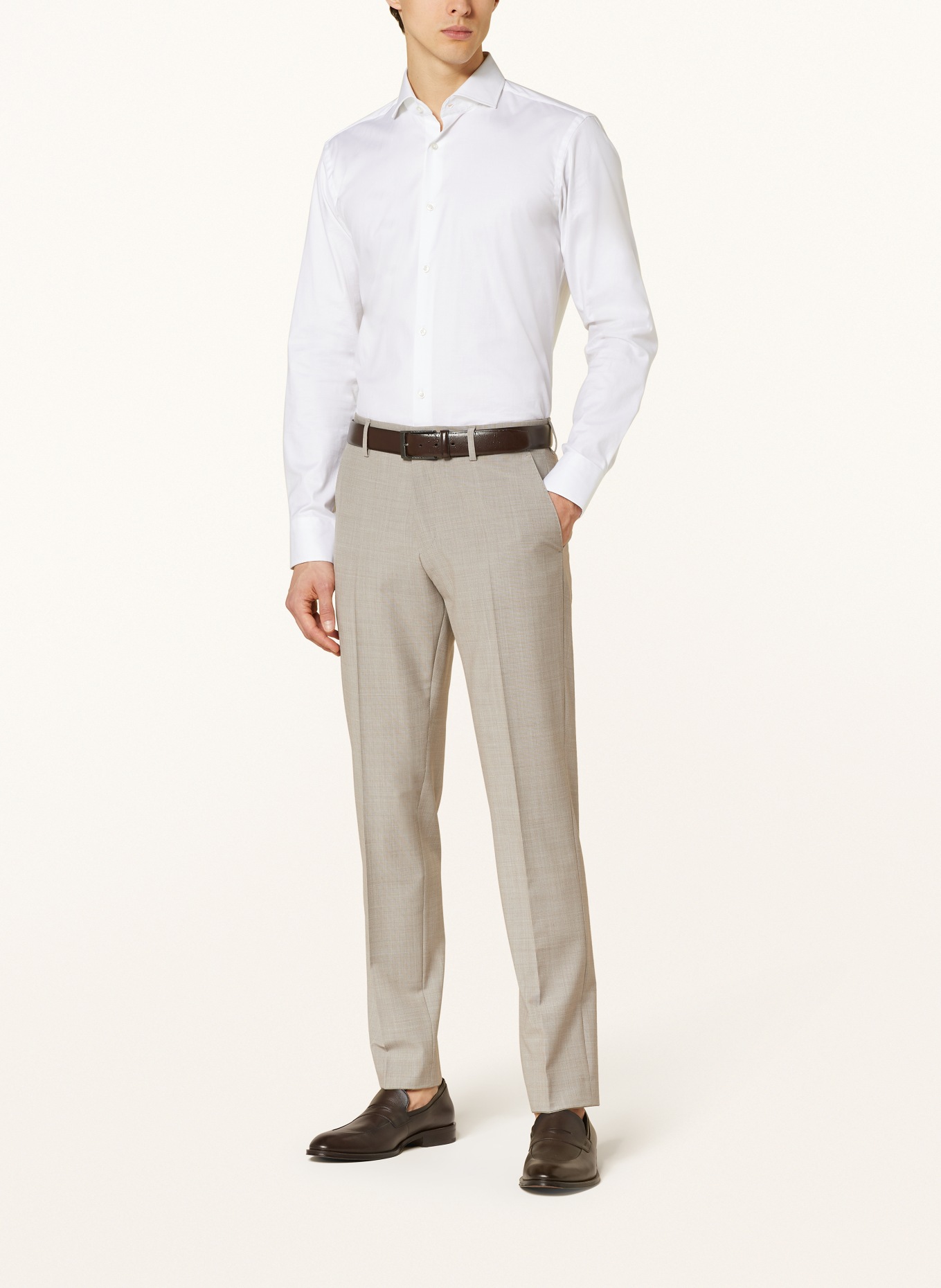BOSS Anzug HUGE Slim Fit, Farbe: 260 MEDIUM BEIGE (Bild 4)