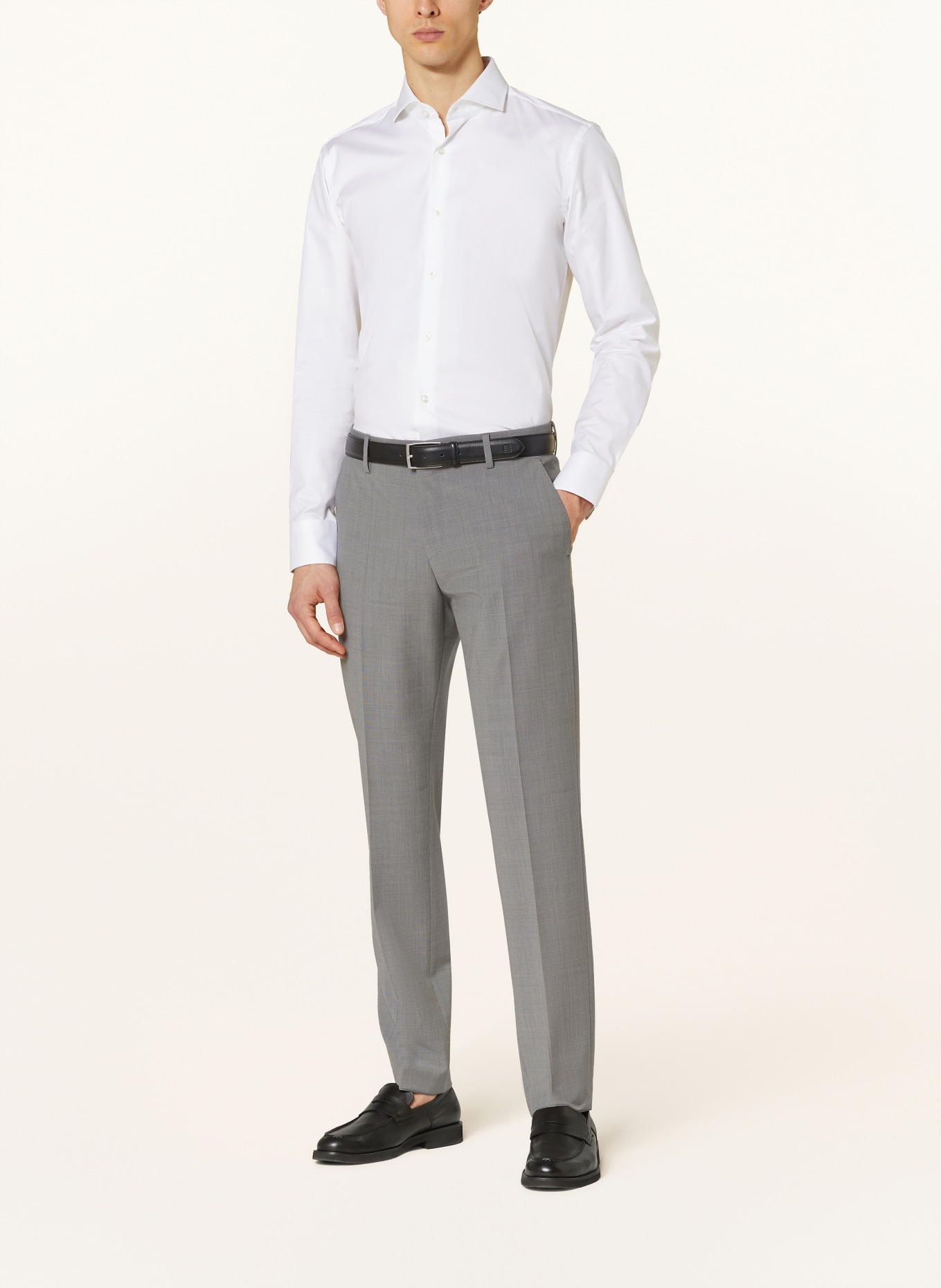BOSS Anzug HUGE Slim Fit, Farbe: 041 SILVER (Bild 4)