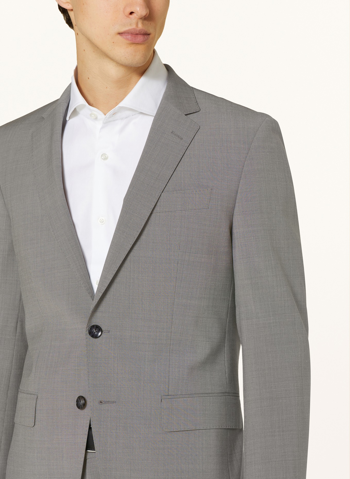 BOSS Anzug HUGE Slim Fit, Farbe: 041 SILVER (Bild 5)