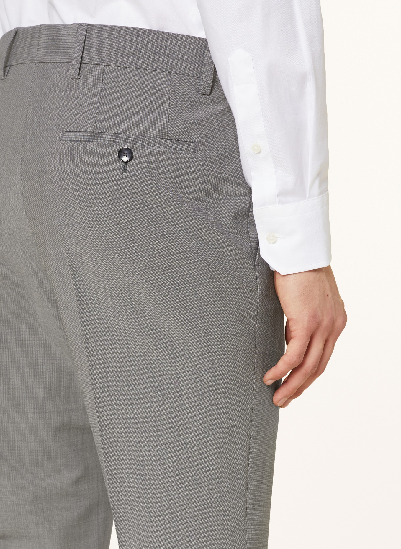 BOSS Anzug HUGE Slim Fit, Farbe: 041 SILVER (Bild 7)