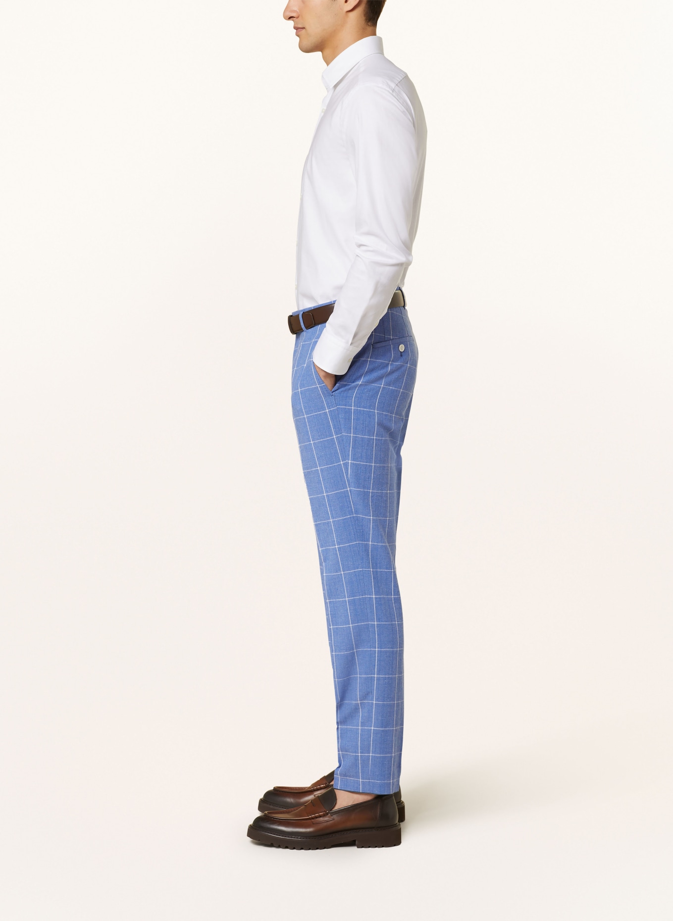 BOSS Anzughose GENIUS Slim Fit, Farbe: 450 LIGHT/PASTEL BLUE (Bild 5)