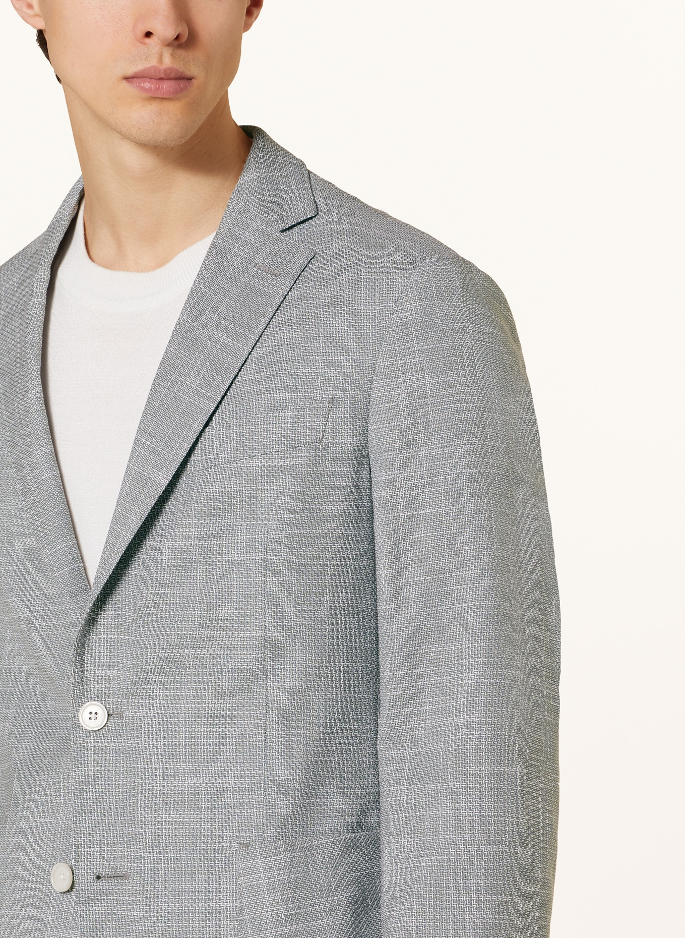 BOSS Tailored jacket HANRY Slim Fit, Color: GRAY (Image 5)