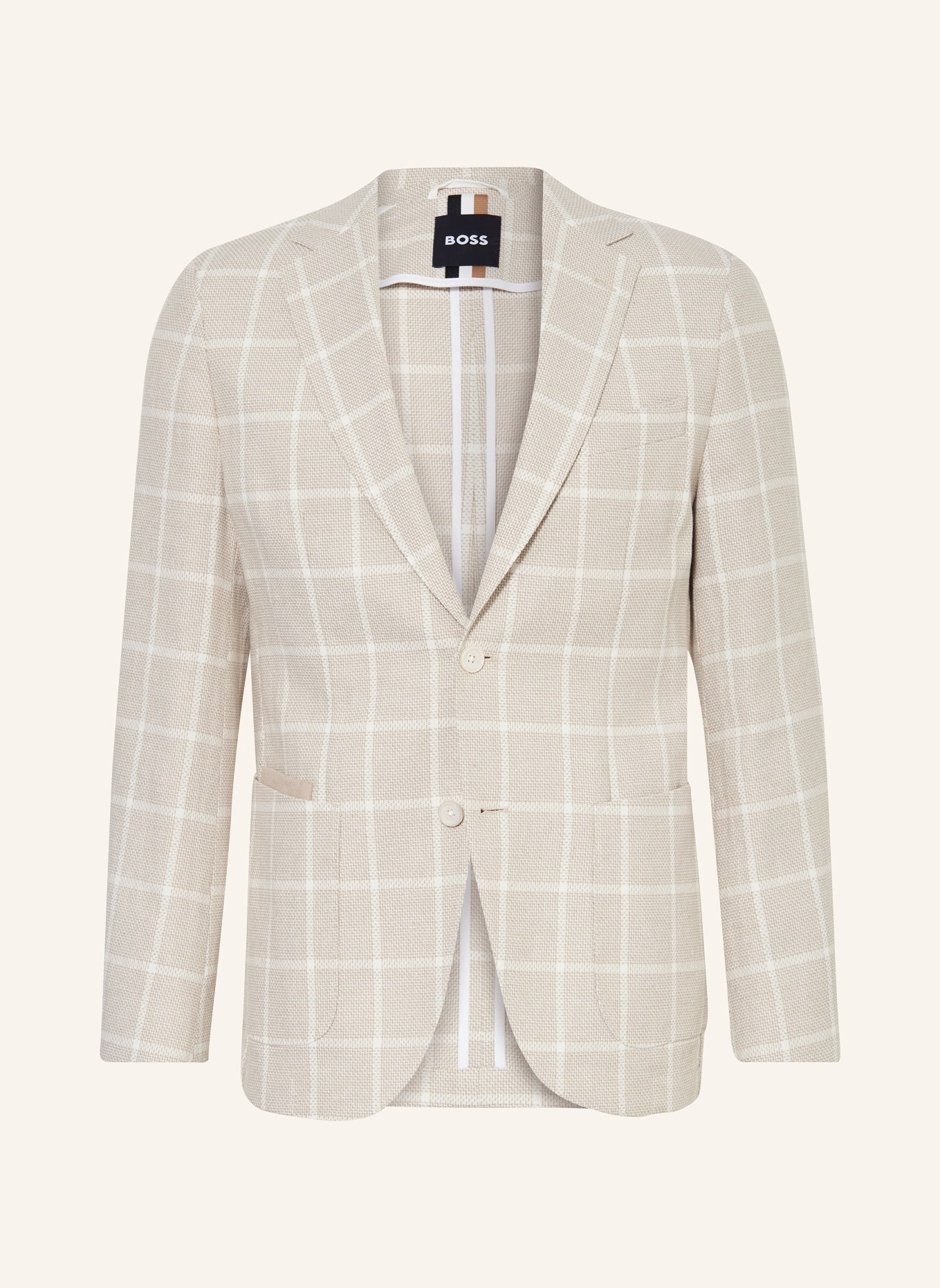 BOSS Tailored jacket JAYE Regular Fit, Color: CREAM/ BEIGE (Image 1)