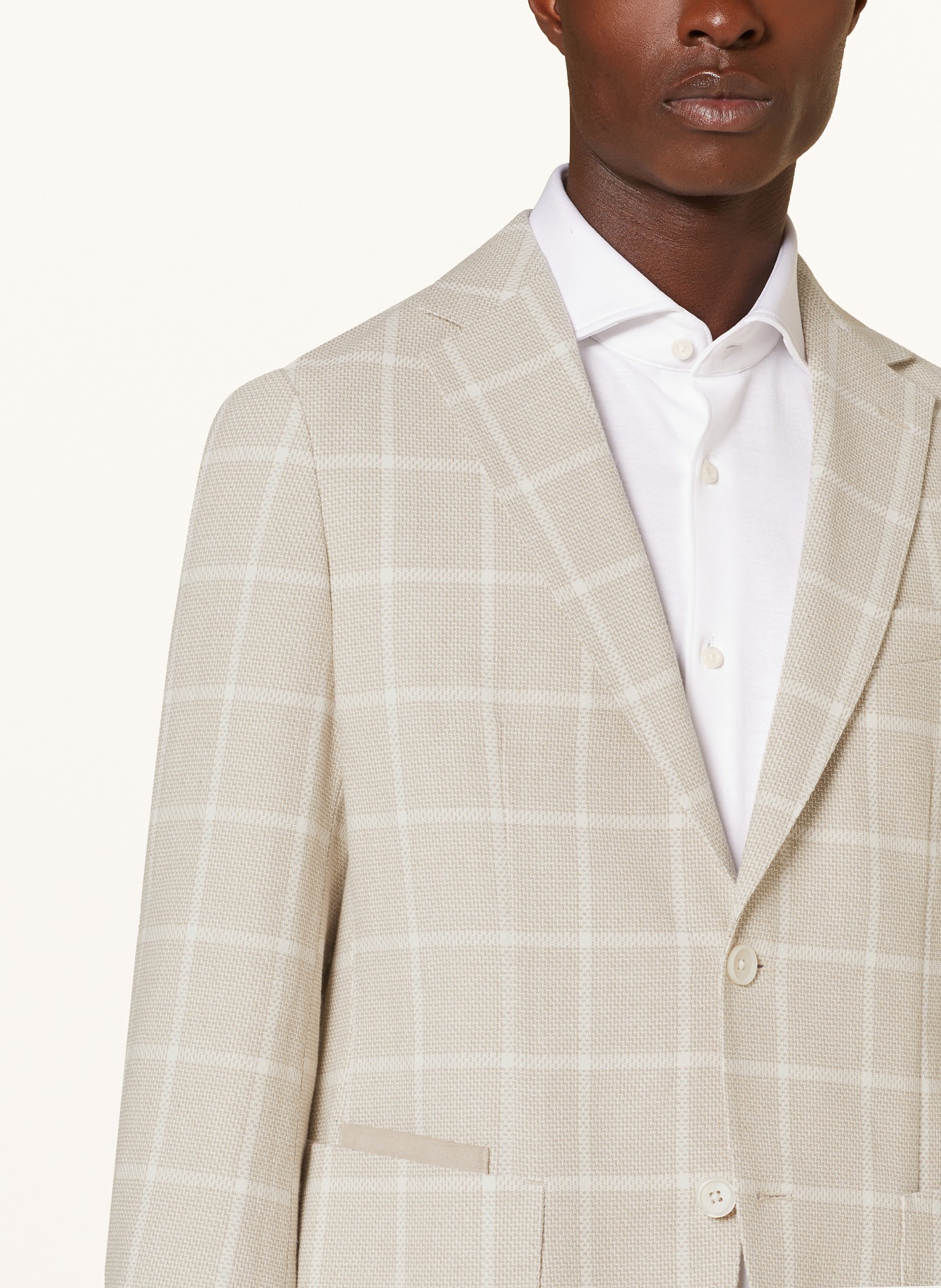 BOSS Tailored jacket JAYE Regular Fit, Color: CREAM/ BEIGE (Image 5)