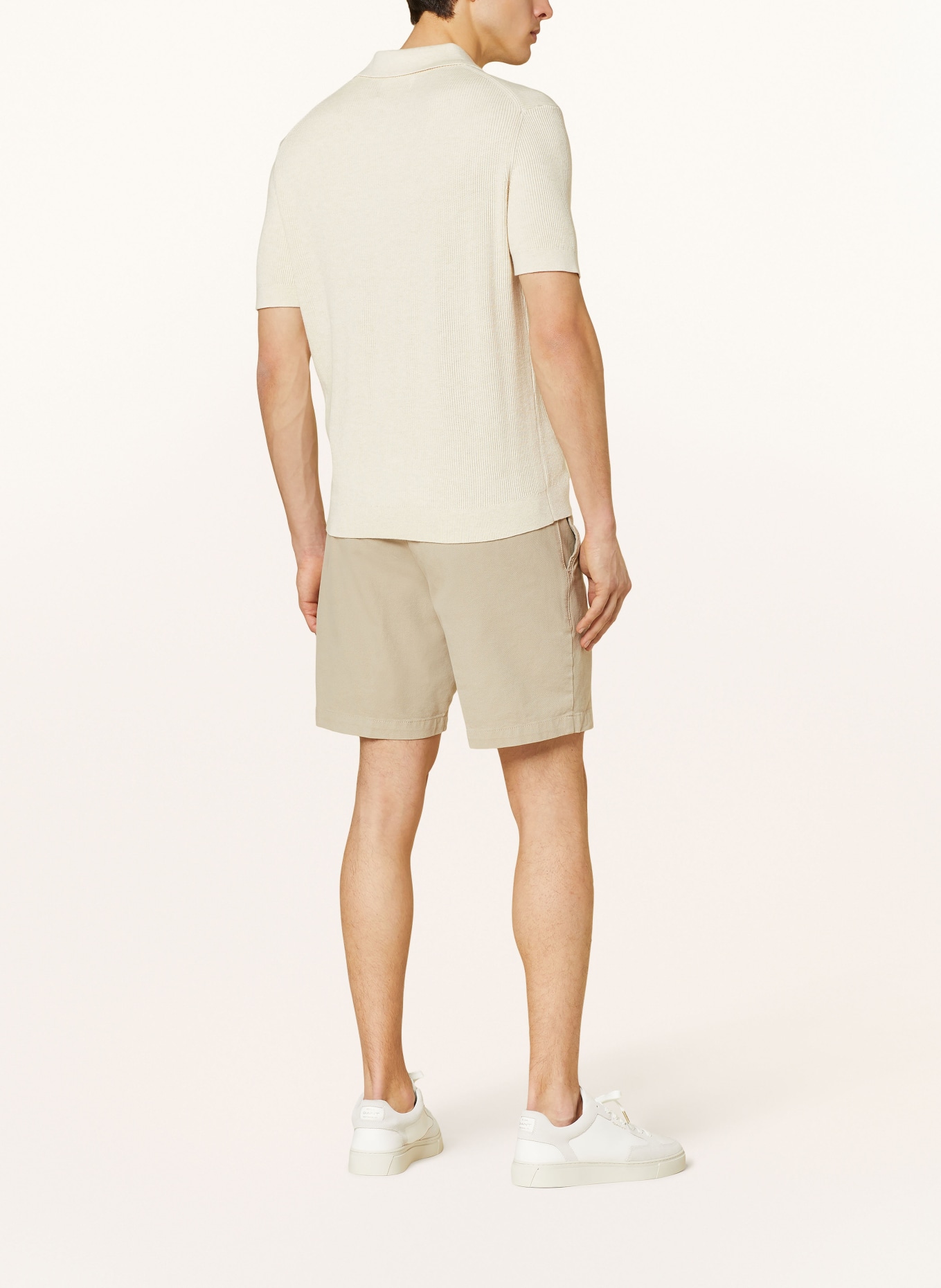 BOSS Shorts KANE Regular Fit, Farbe: BEIGE (Bild 3)