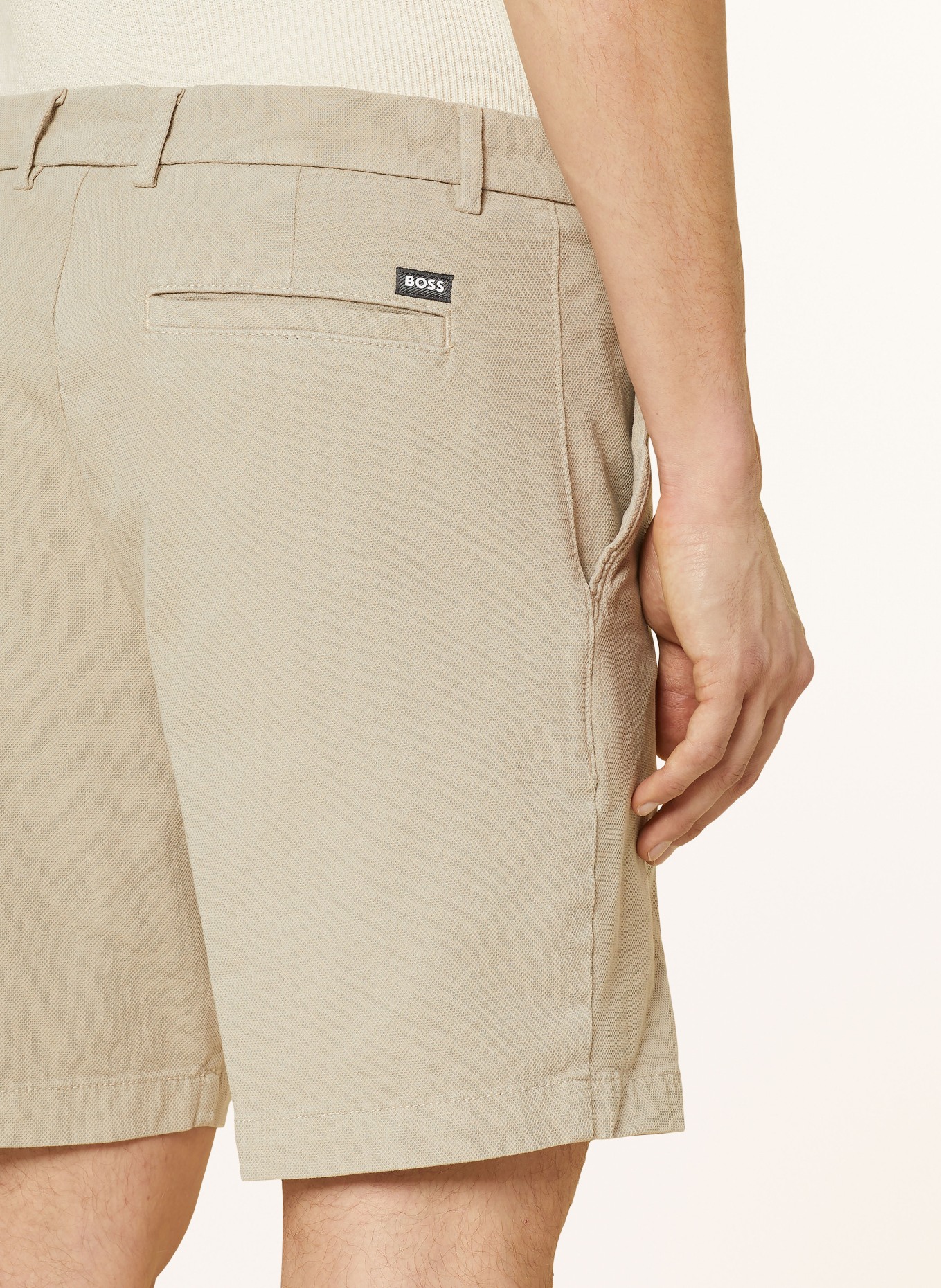 BOSS Shorts KANE Regular Fit, Farbe: BEIGE (Bild 6)