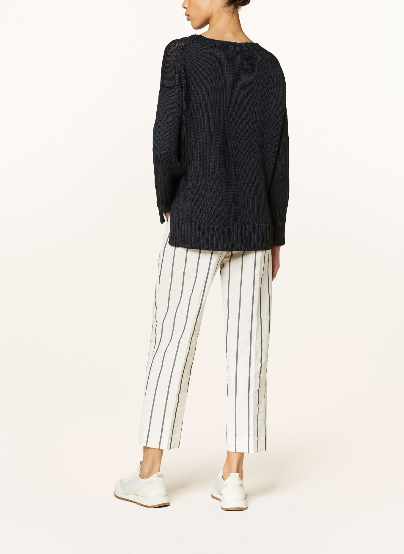 IRIS von ARNIM Sweater PANDORI with silk, Color: BLACK (Image 3)