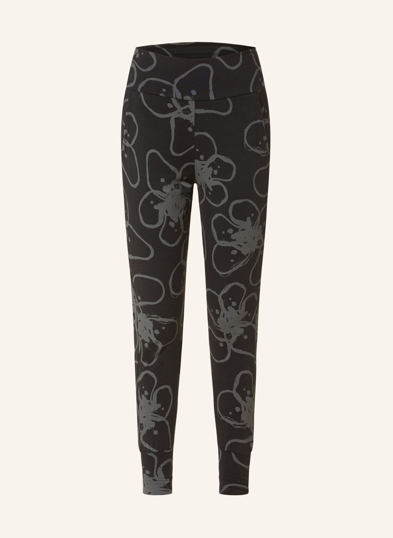 maloja Jersey pants ANANDAM., Color: BLACK/ GRAY (Image 1)