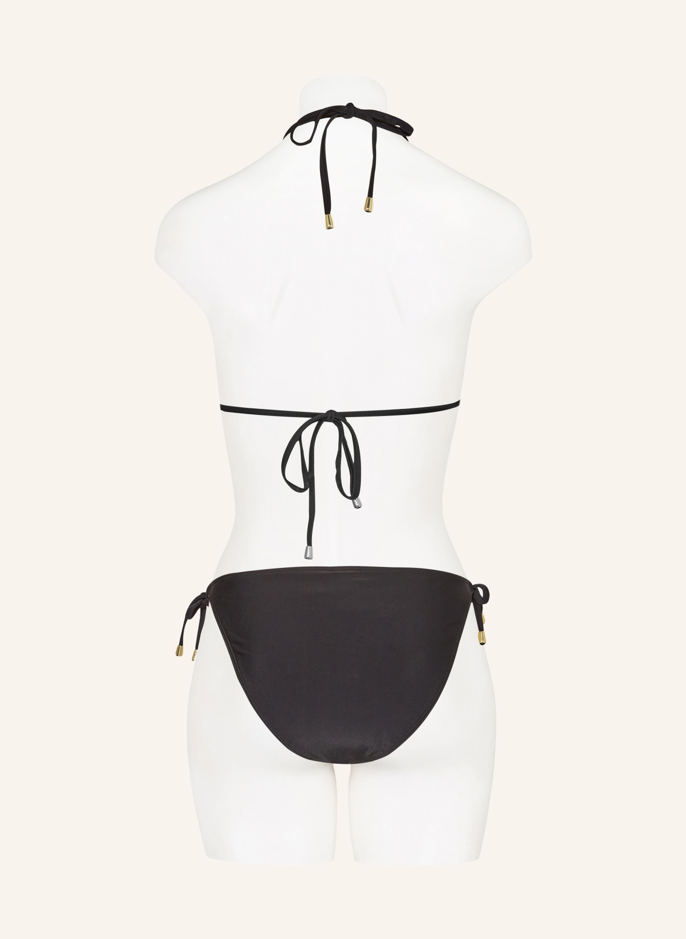 Hot Stuff Triangle bikini bottoms, Color: BLACK (Image 3)