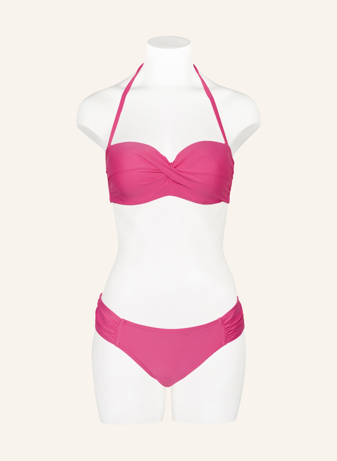 Hot Stuff Góra od bikini z fiszbinami, Kolor: MOCNORÓŻOWY (Obrazek 2)
