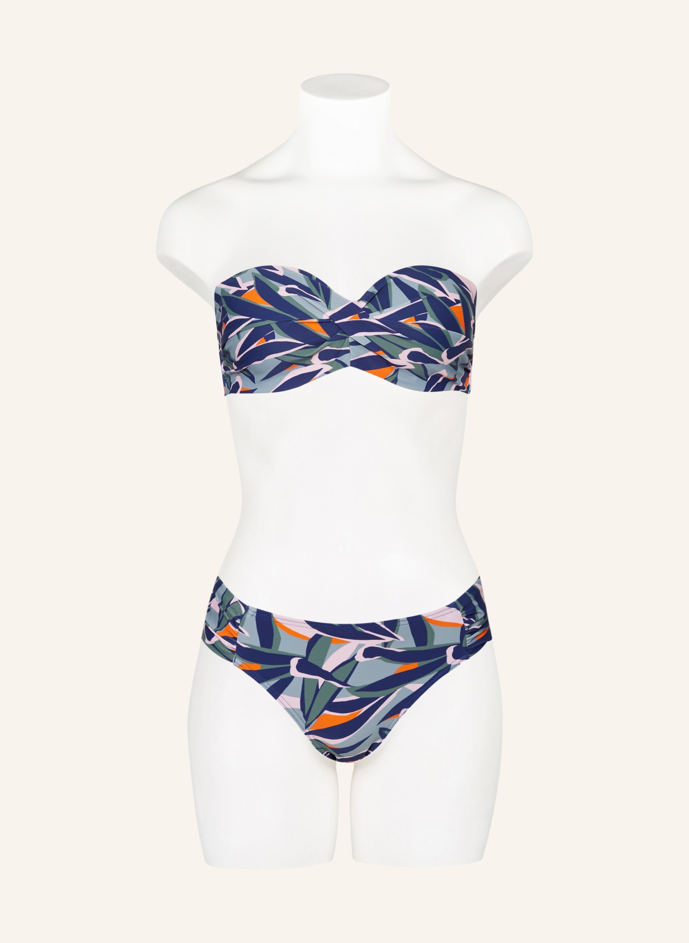 Hot Stuff Underwired bikini top, Color: DARK BLUE/ BLUE GRAY/ GREEN (Image 4)